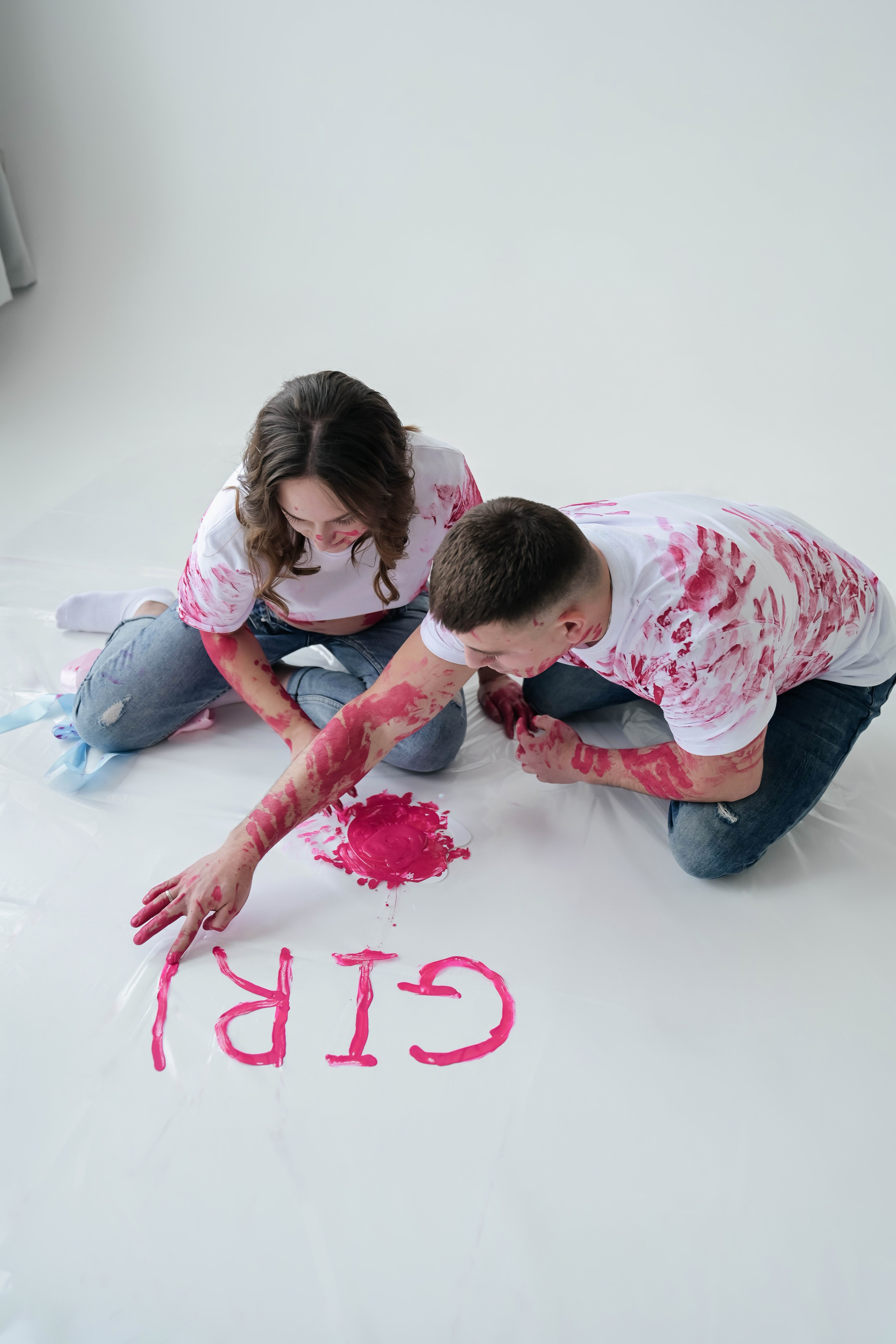 Гендер с красками. Фотограф Подольск