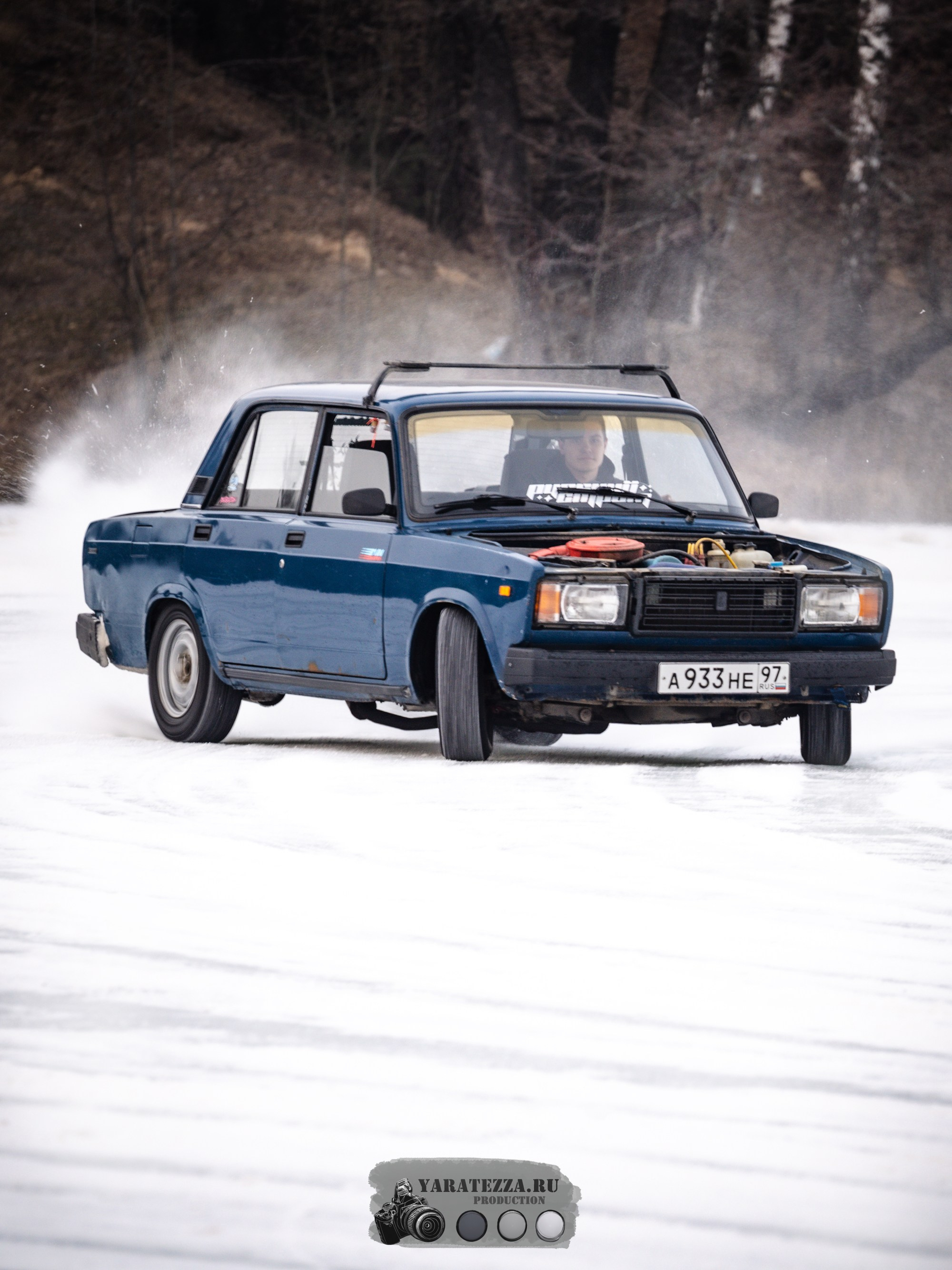 Тренировочный день на ледовой трассе. Yaratezza production