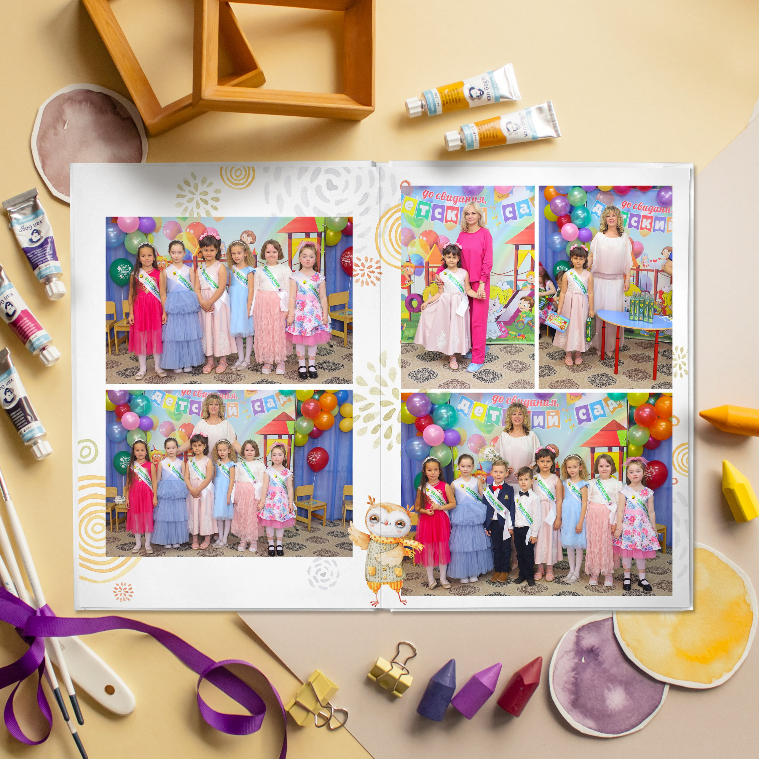 Совушки. Дизайнер fotokniga_ast