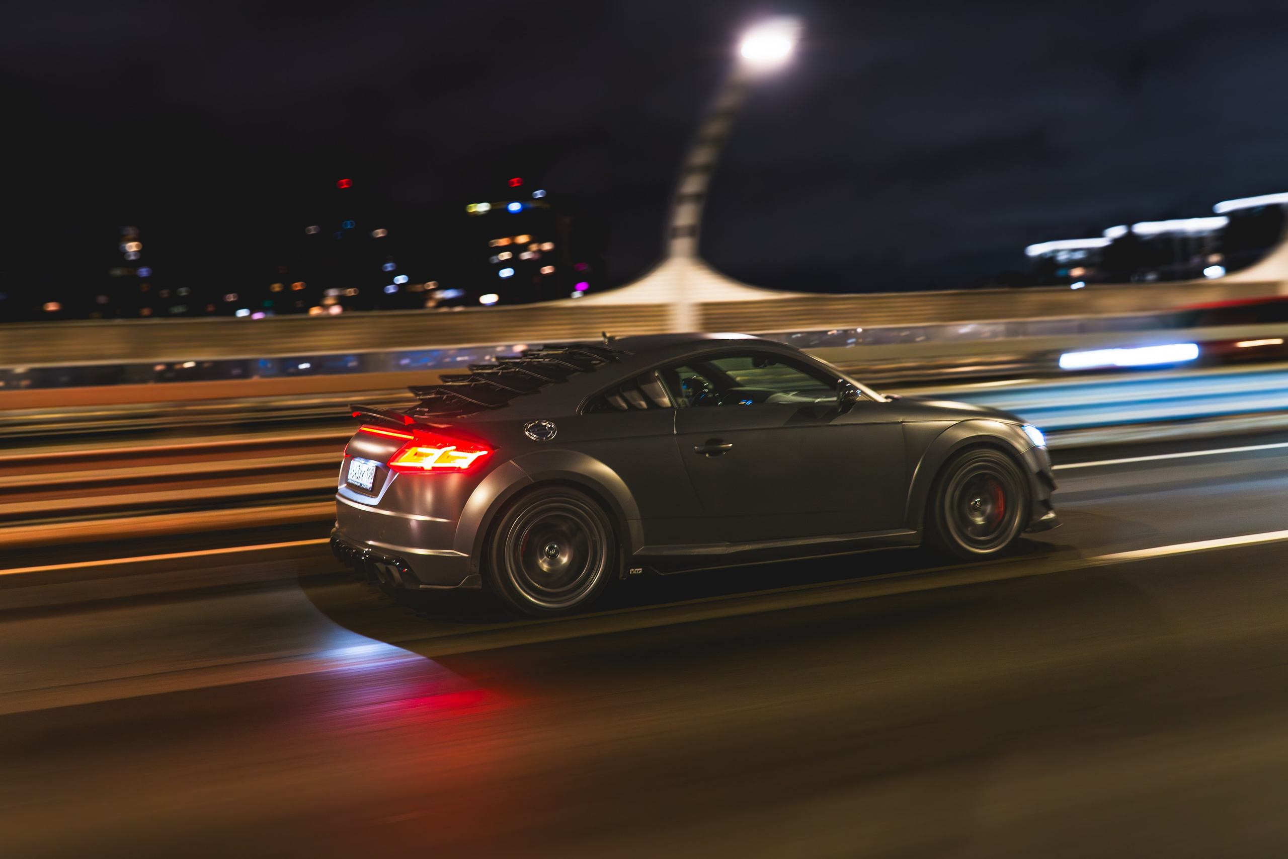 Audi TTs Night ed. Автомобильный фотограф в Санкт-Петербурге