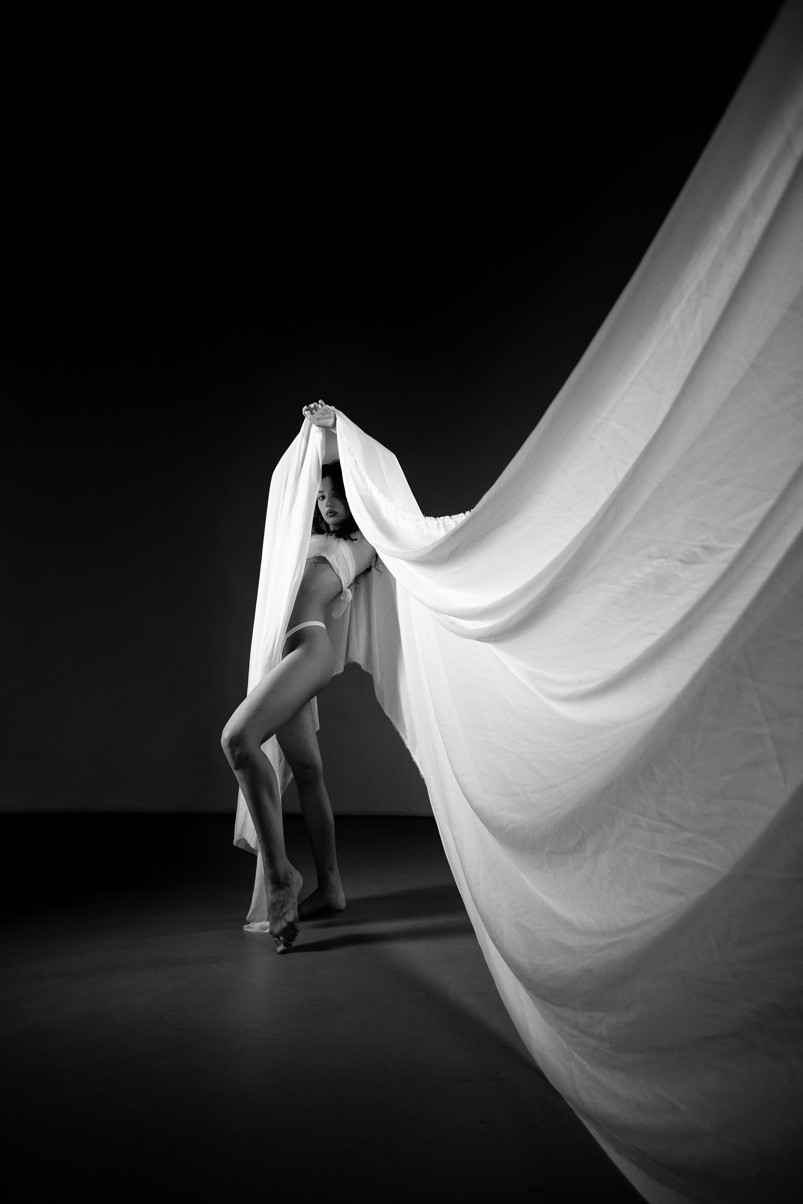 Студийная фотосессия Елизавета. Женский фотограф в Новосибирске Вячеслав Семакин