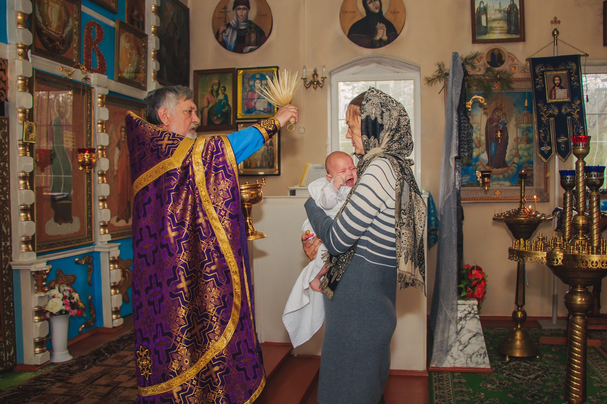 Крещение. Фотограф Анатолий Ведерников
