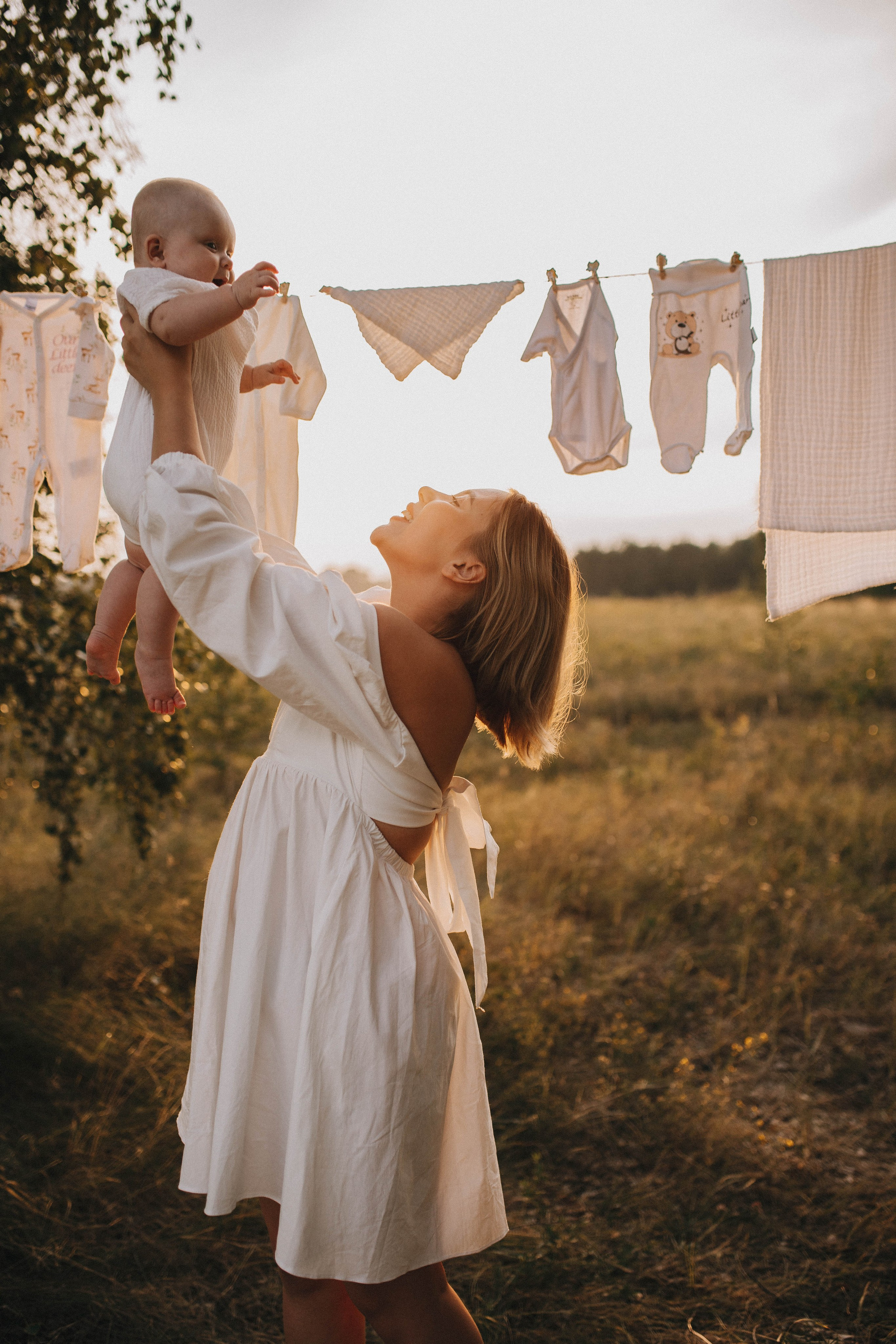 Семейный вечер в деревне. Свадебный фотограф Новосибирск