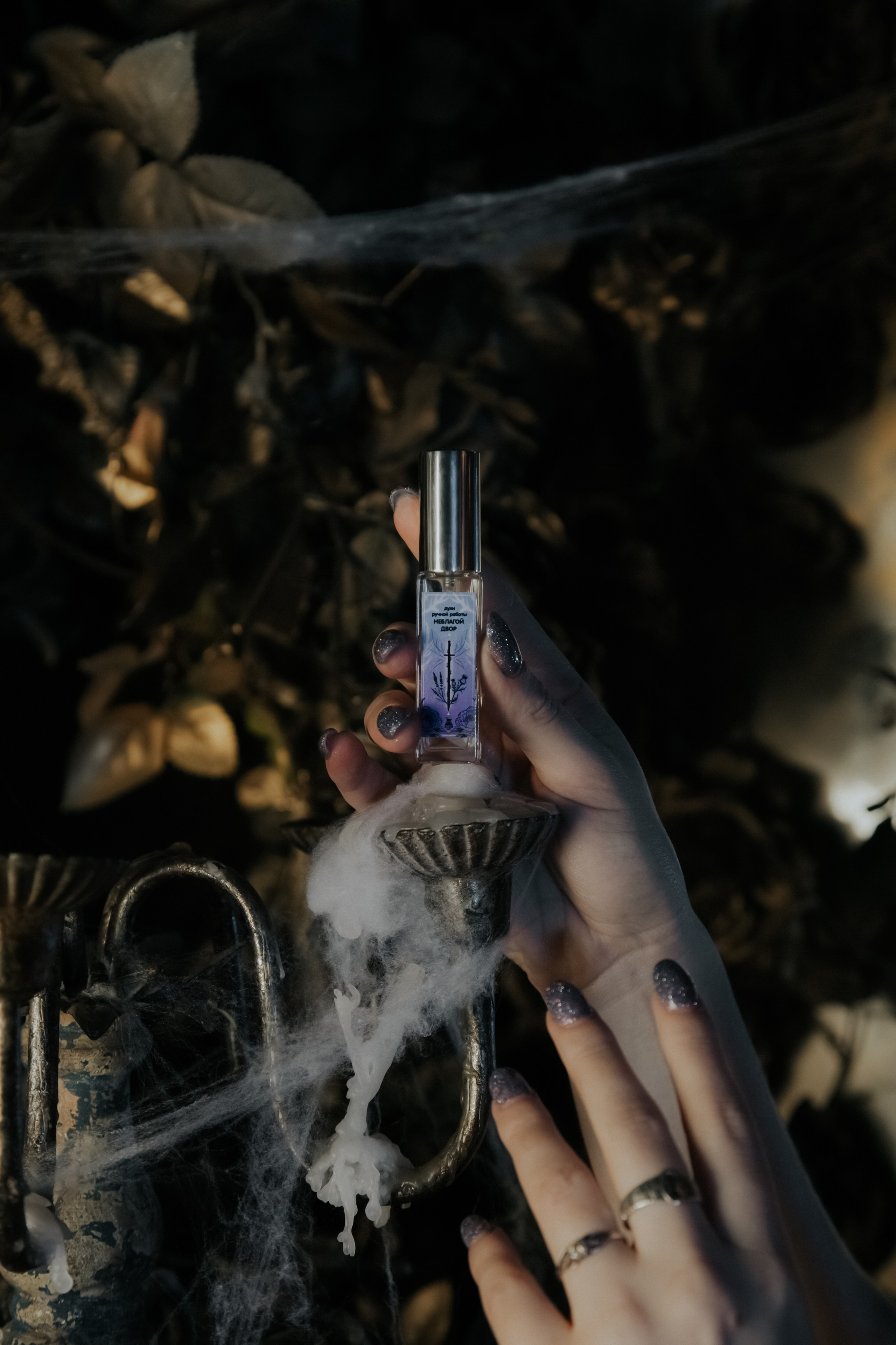 Фотосессия к выходу духов «Неблагой двор». Фотограф Ellairen