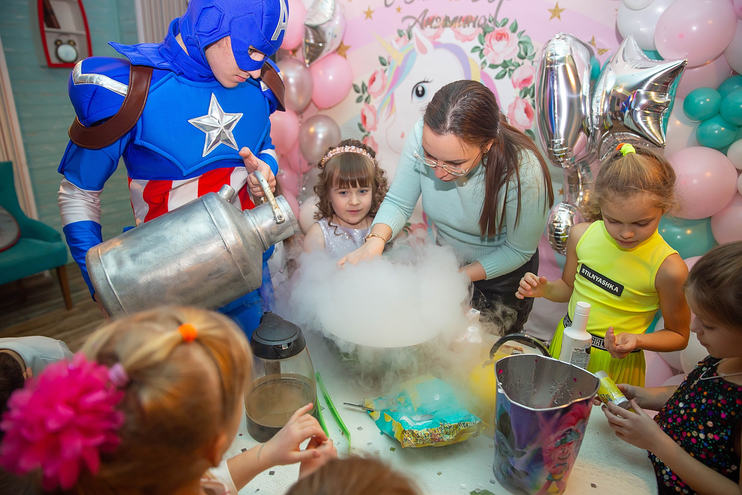 День рождения единорог. Семейный и детский фотограф в Нижнем Новгороде