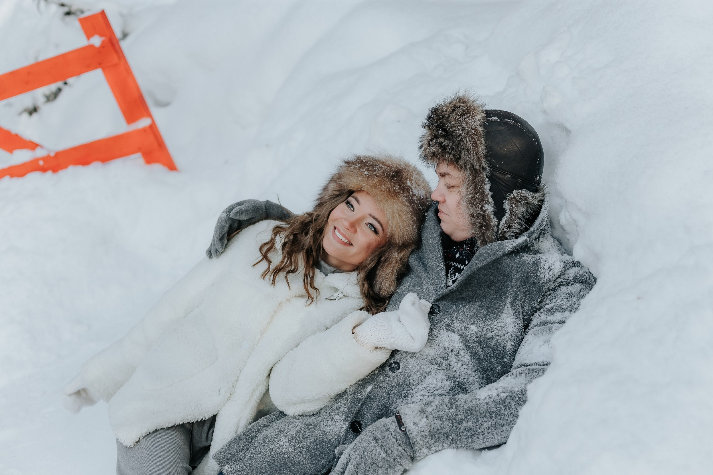 Снежная Family Story. Свадебный фотограф Пермь