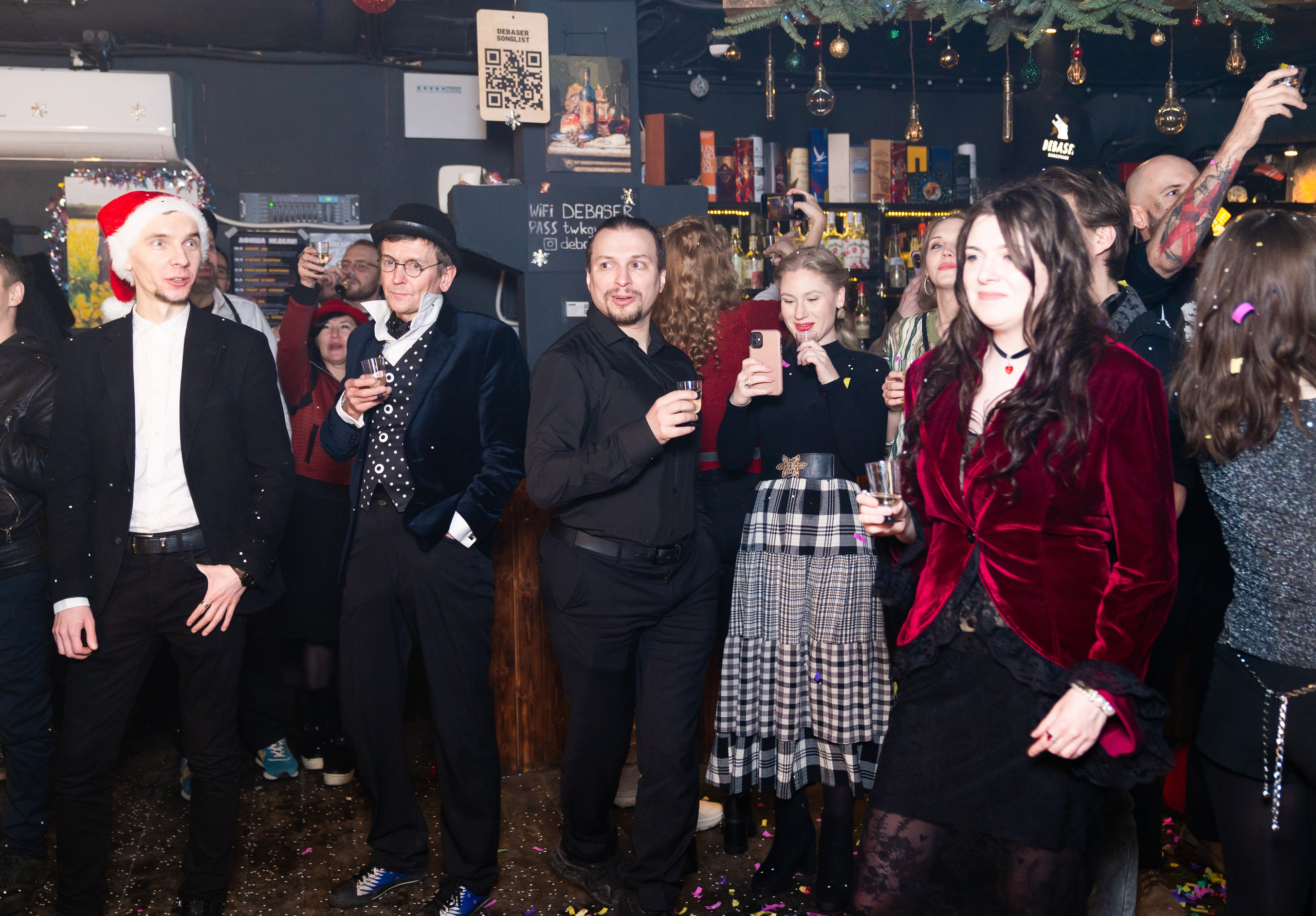 Новогодняя ночь в Санкт-Петербурге, Новый 2026 год в баре Дебошир Санкт-Петербург, Новый год, новогодняя ночь в баре Debaser 2026, Новый год в Санкт-Петербурге 