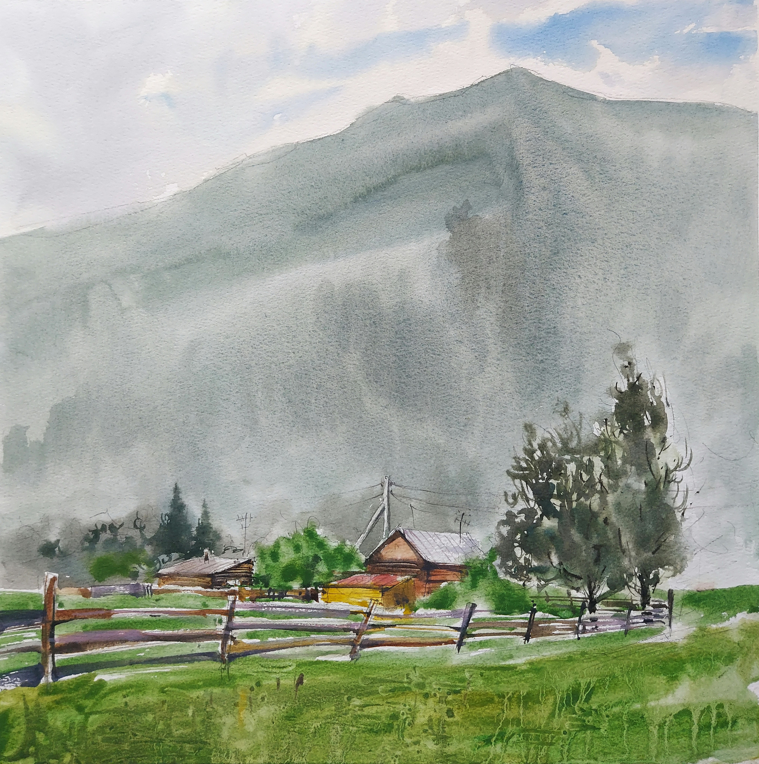 Askat | Altai Mountains, Russia | August 2025 | 37.5 x 37.5 cm