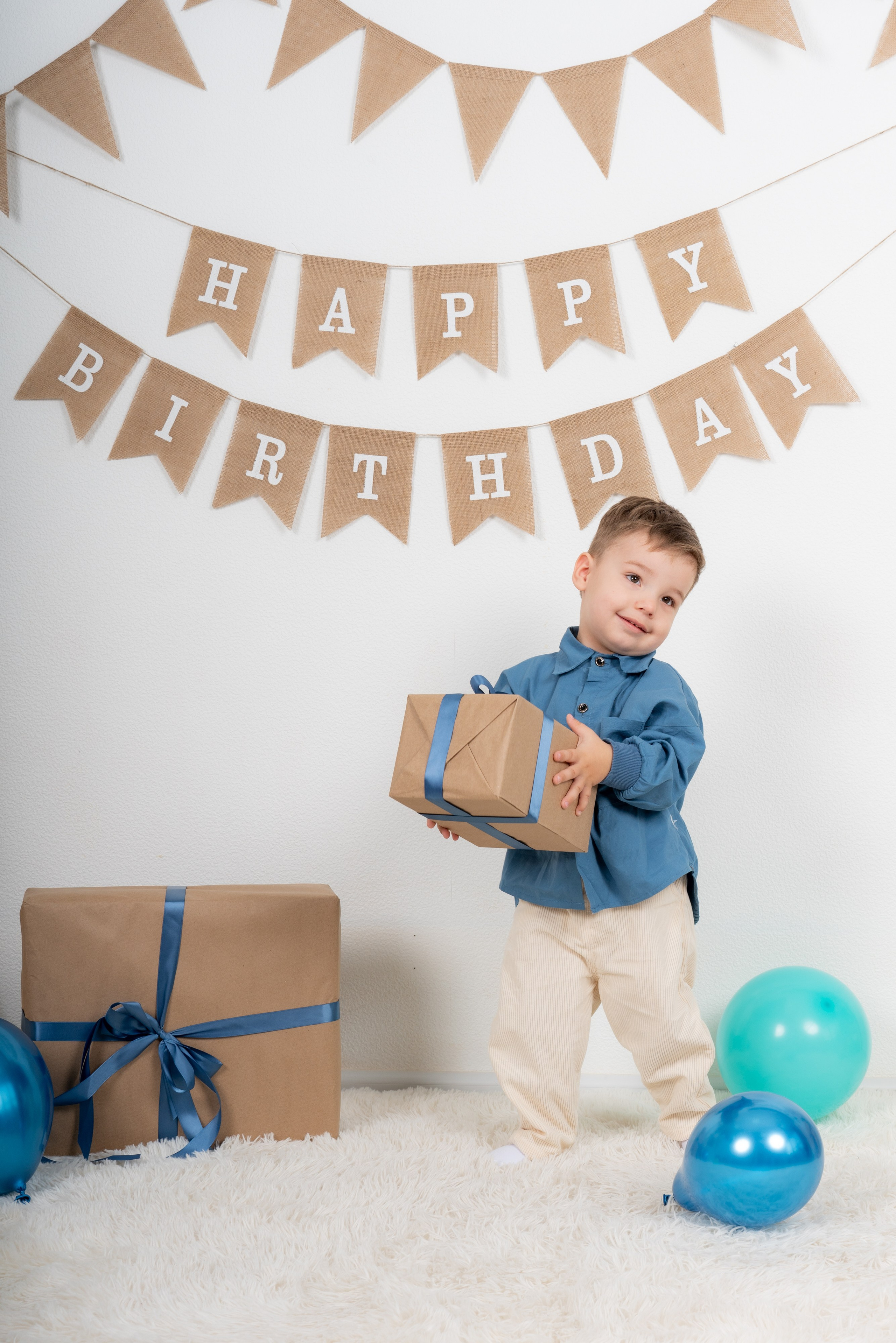 Фотосессия в студии на годик, 2,3 и т.д. Nikolay Serfoord