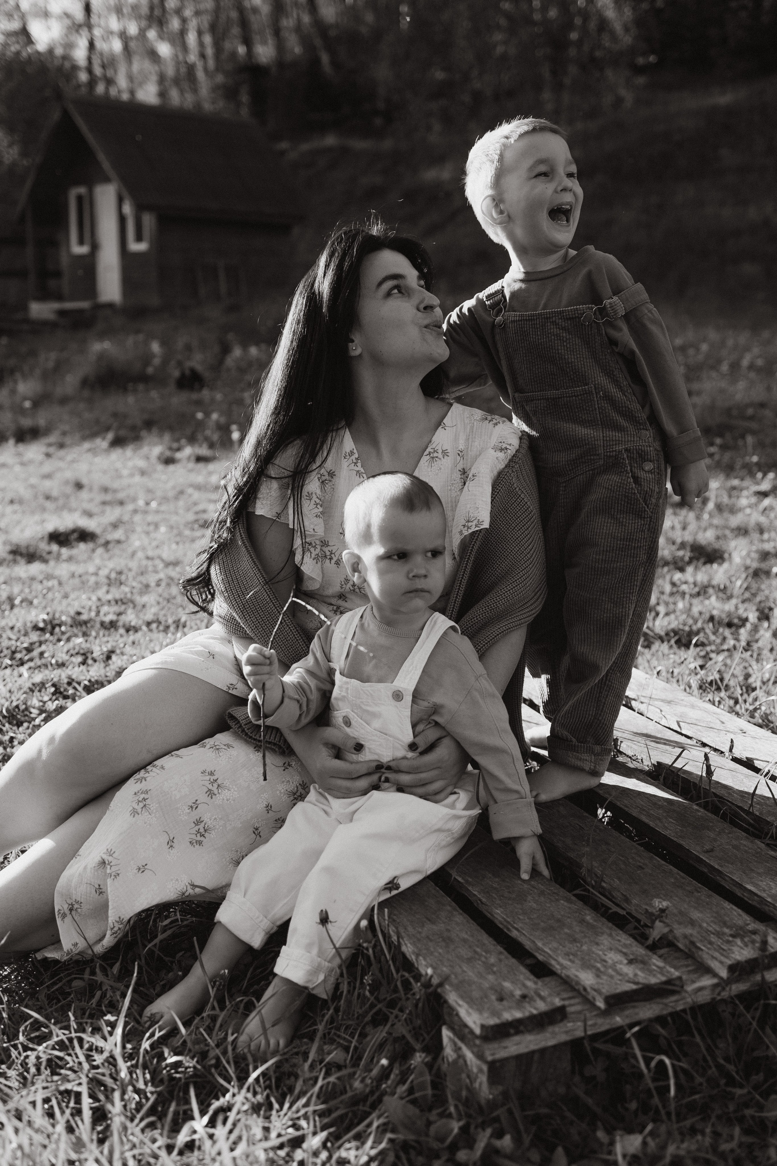 Семейный выходной на озере. Семейный фотограф в Москве Валерия Карпова