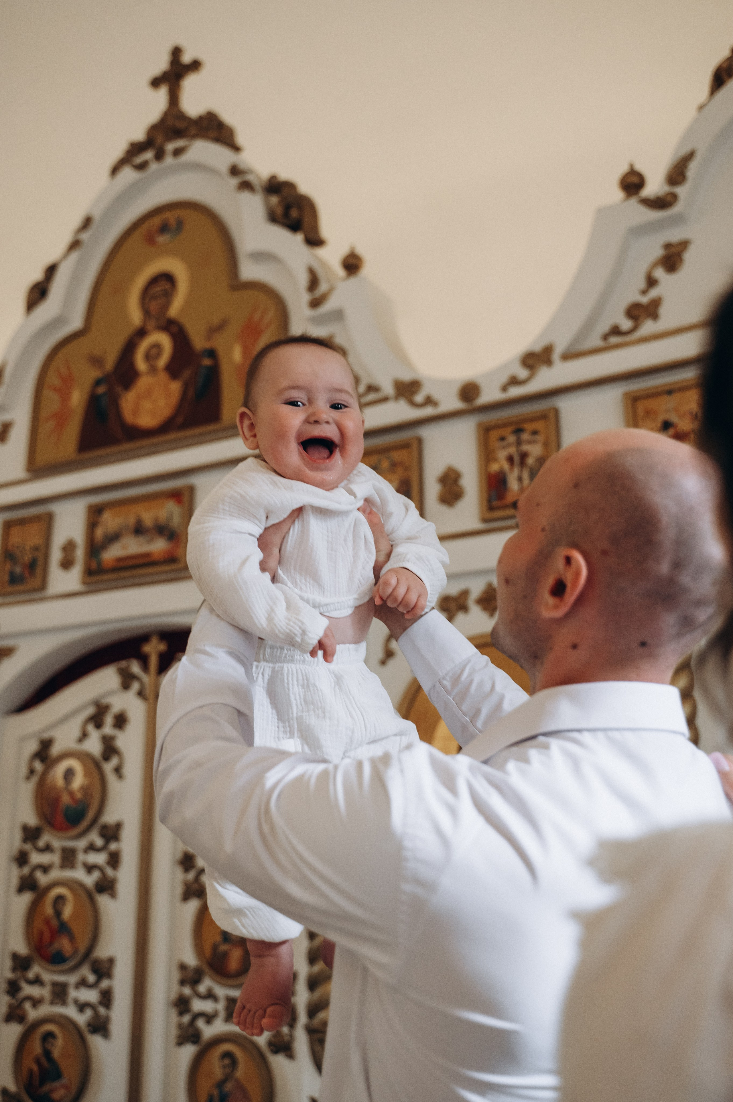 Крещение Демьяна (Церковь в честь святой блаженной Ксении Петербургской). Семейный фотограф в Минске Дарья Дреко