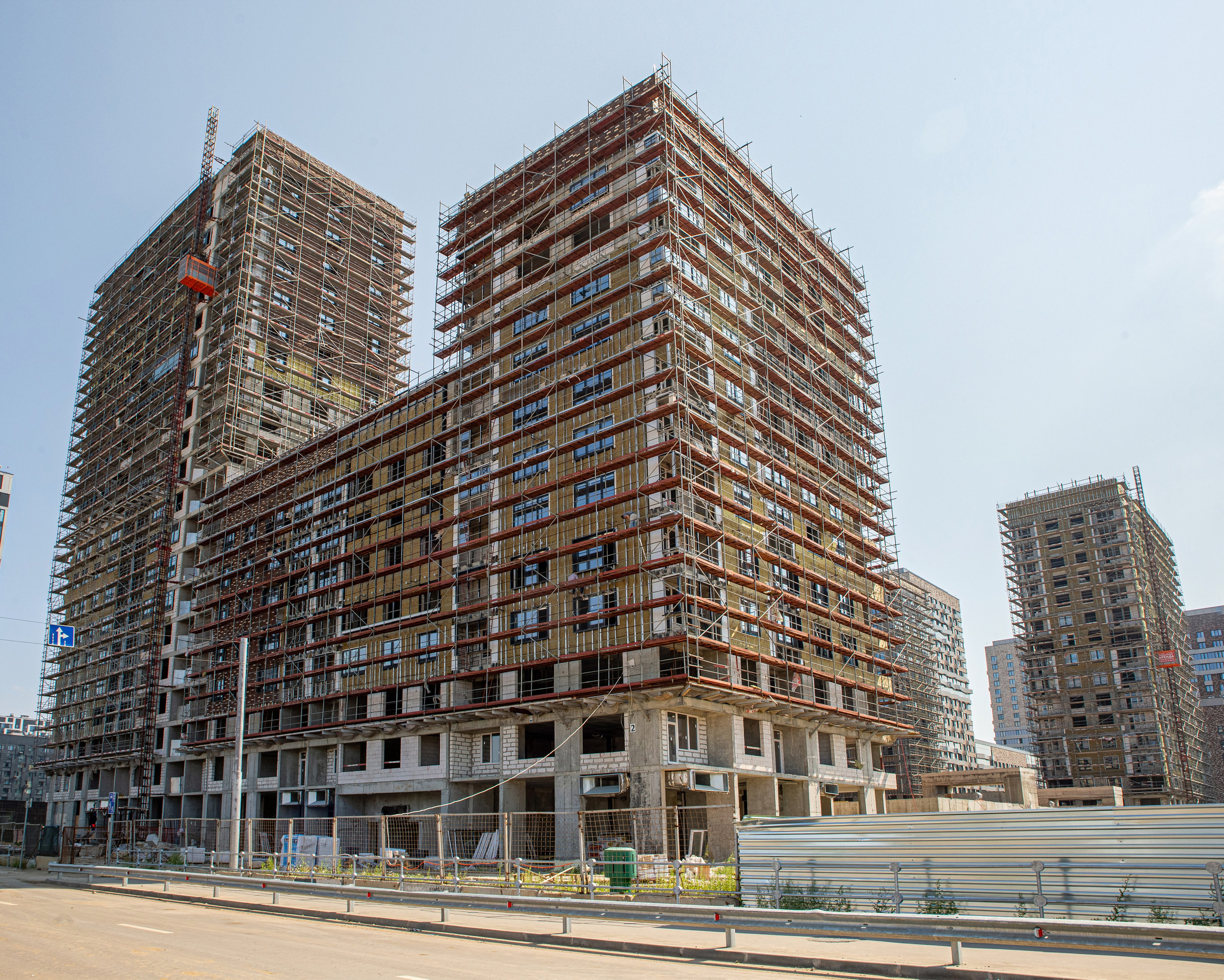 Этапы строительства. Рекламный коммерческий фотограф в Москве Владимир Лукьянов