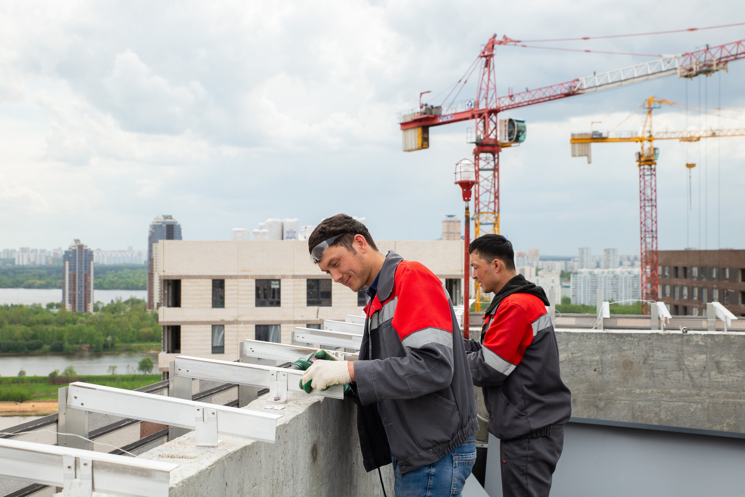 Этапы строительства. Рекламный коммерческий фотограф в Москве Владимир Лукьянов