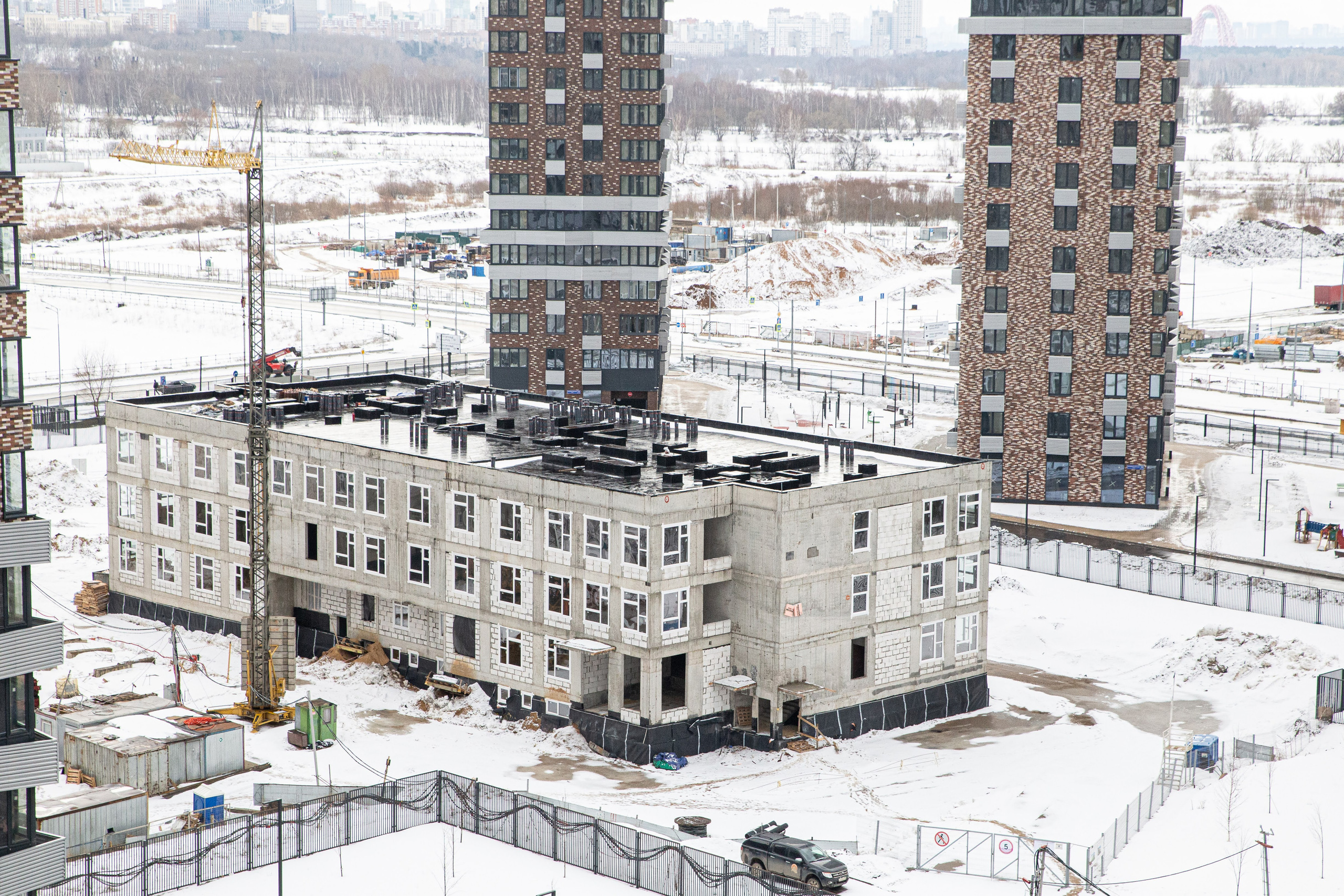 Этапы строительства. Рекламный коммерческий фотограф в Москве Владимир Лукьянов