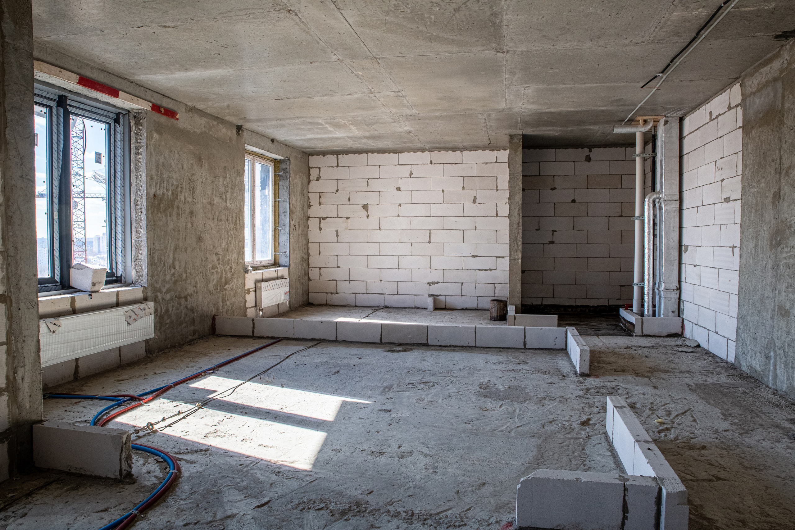 Этапы строительства. Рекламный коммерческий фотограф в Москве Владимир Лукьянов