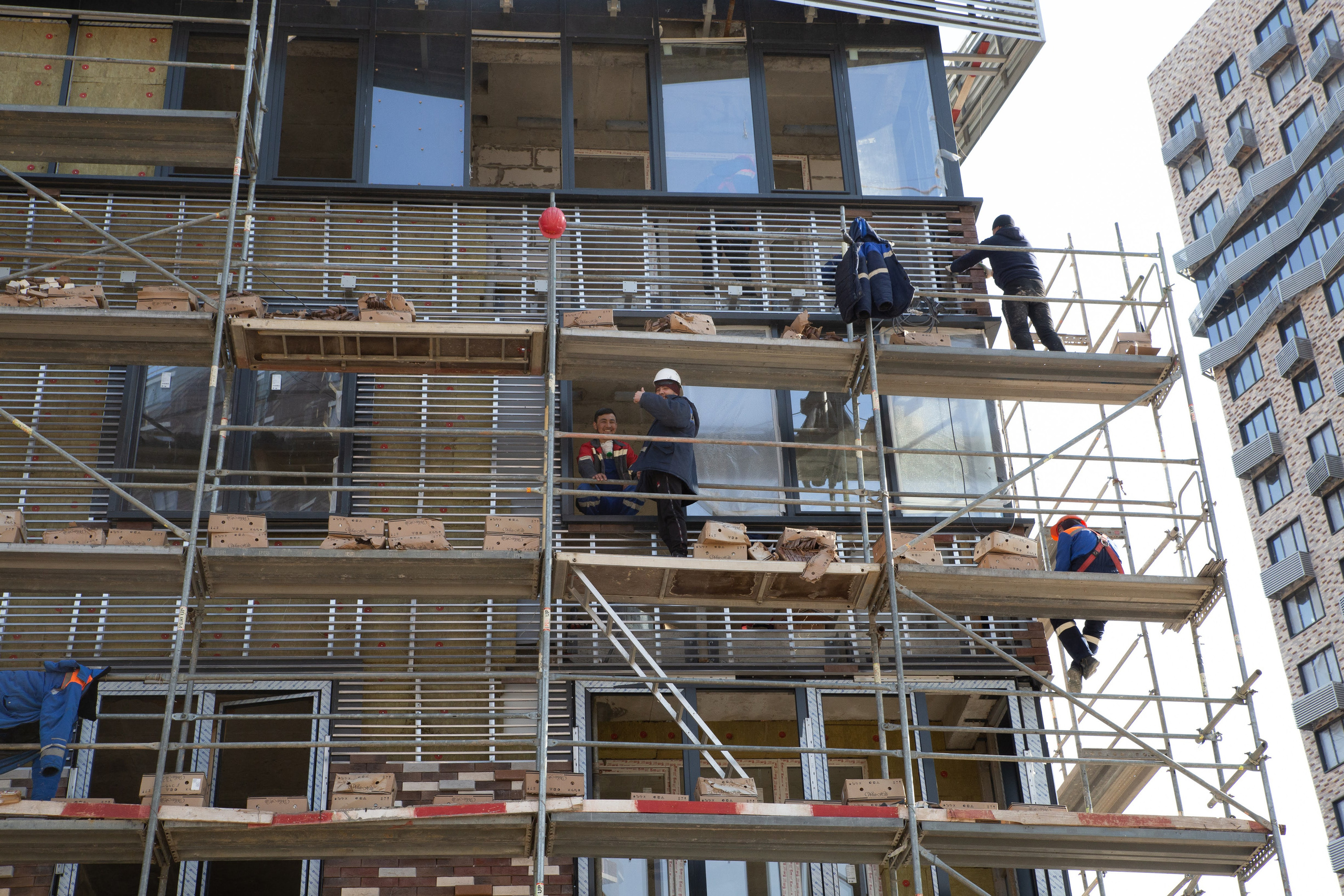 Этапы строительства. Рекламный коммерческий фотограф в Москве Владимир Лукьянов