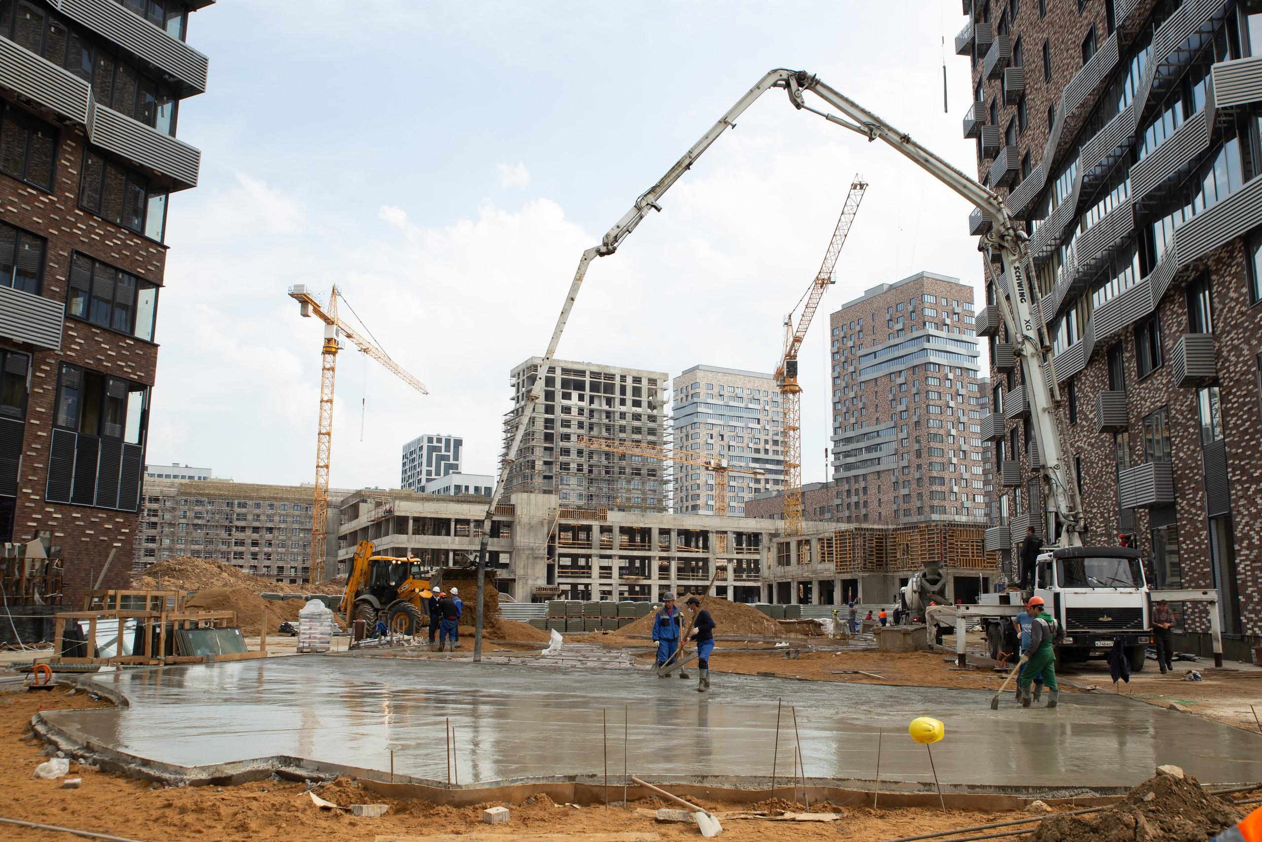 Этапы строительства. Рекламный коммерческий фотограф в Москве Владимир Лукьянов