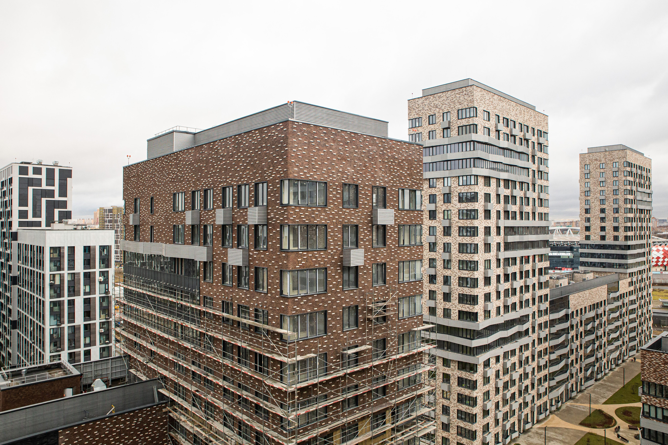 Этапы строительства. Рекламный коммерческий фотограф в Москве Владимир Лукьянов