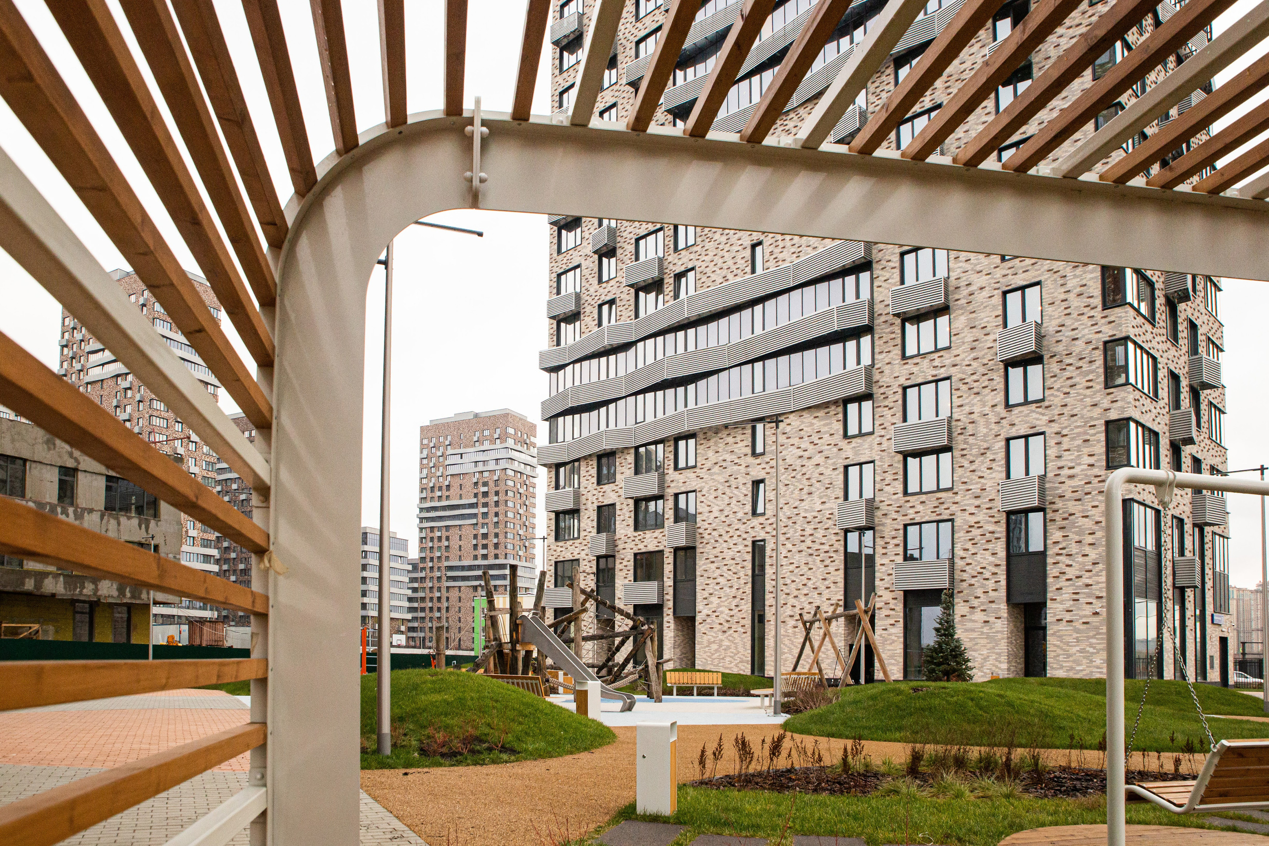 Этапы строительства. Рекламный коммерческий фотограф в Москве Владимир Лукьянов