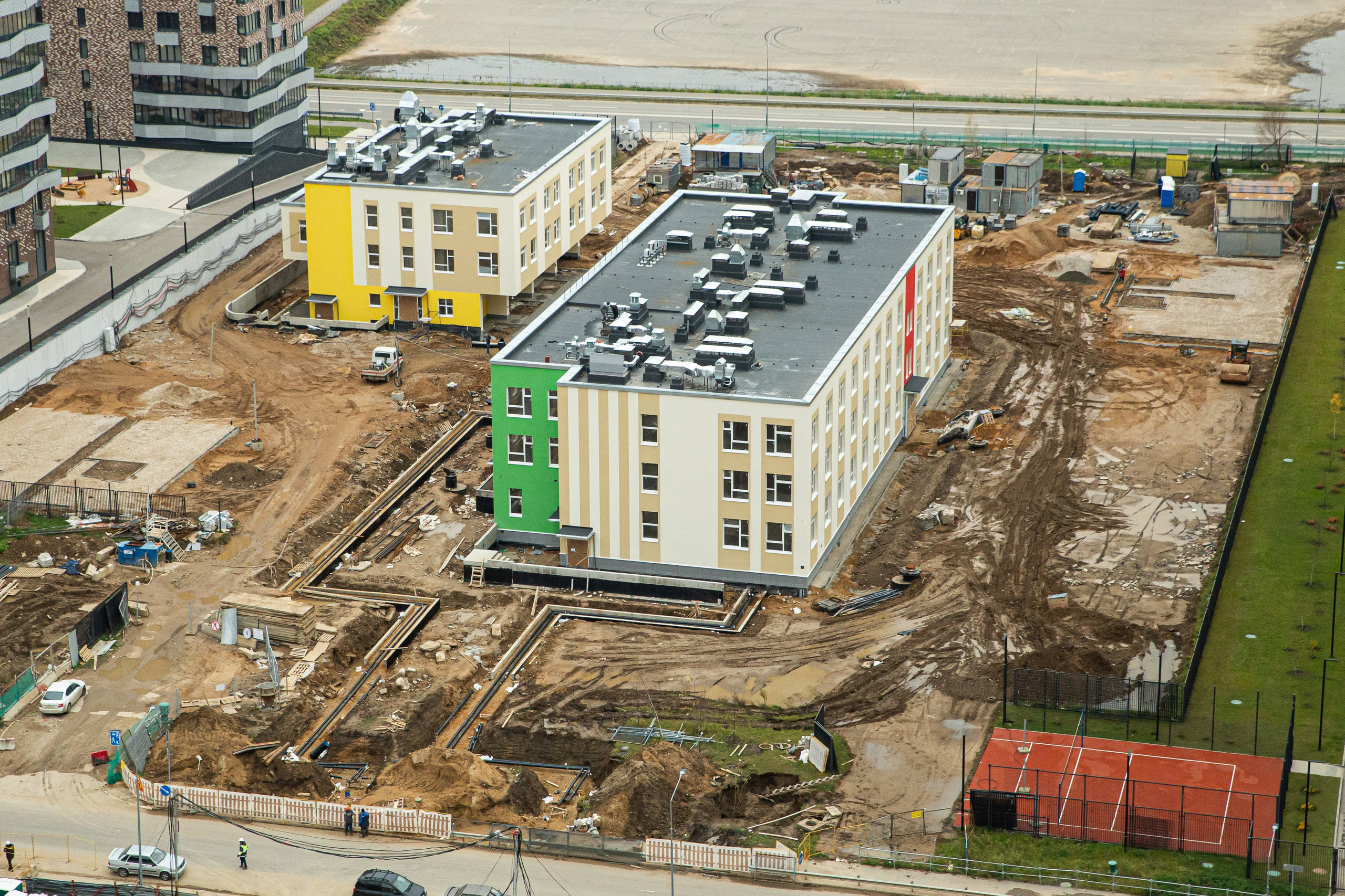 Этапы строительства. Рекламный коммерческий фотограф в Москве Владимир Лукьянов