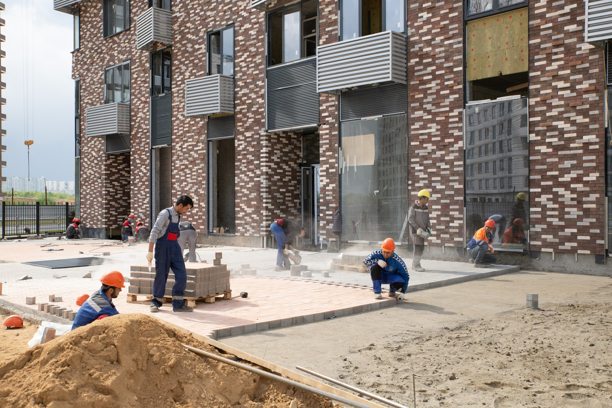 Этапы строительства. Рекламный коммерческий фотограф в Москве Владимир Лукьянов