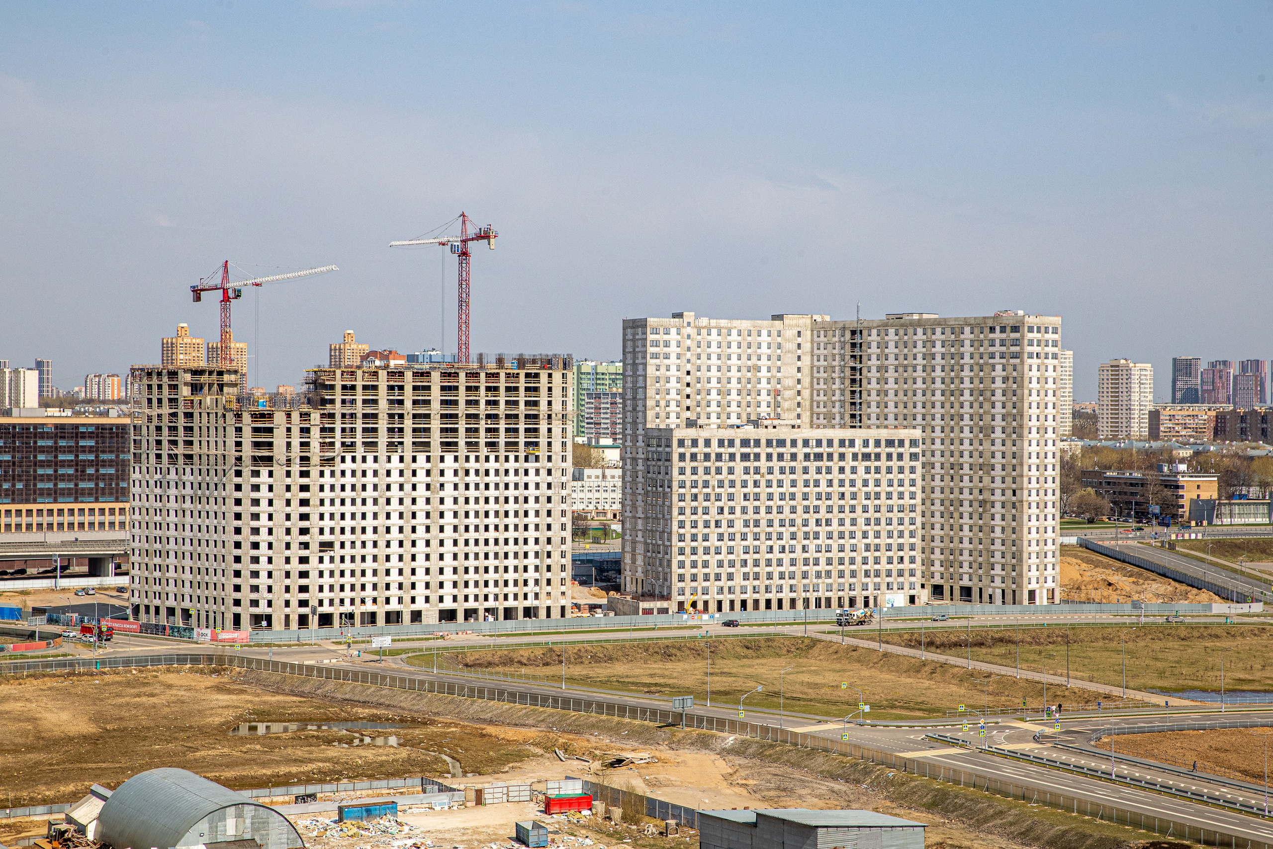 Этапы строительства. Рекламный коммерческий фотограф в Москве Владимир Лукьянов