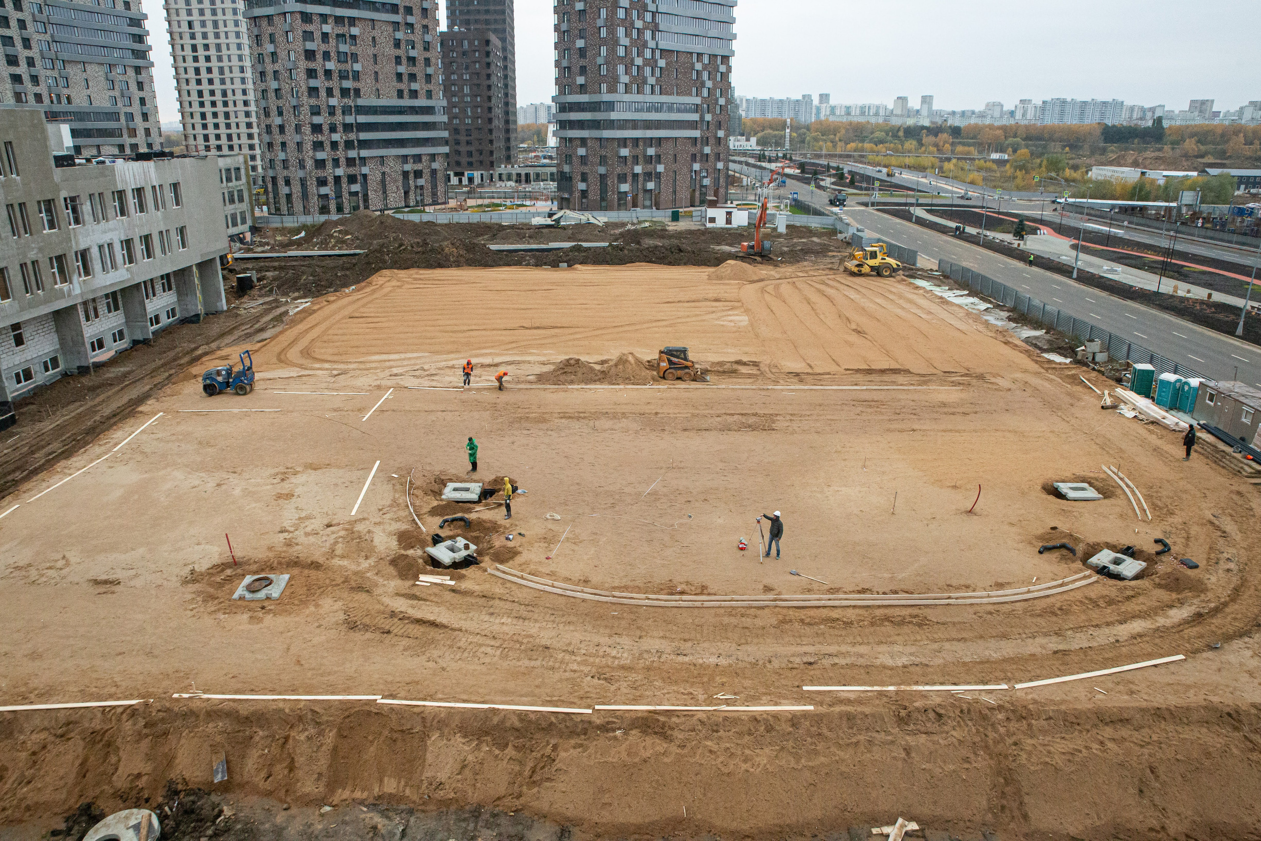Этапы строительства. Рекламный коммерческий фотограф в Москве Владимир Лукьянов