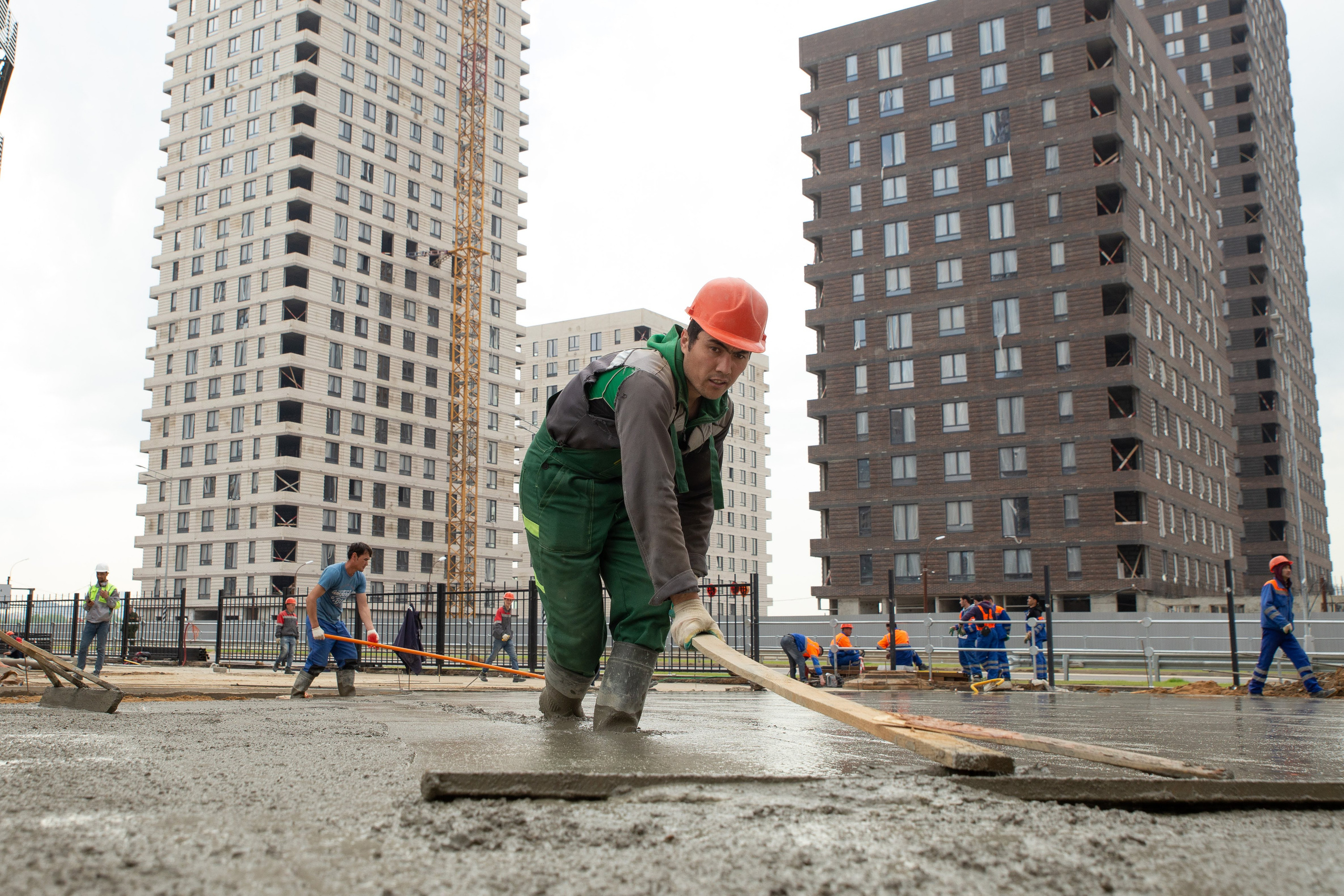 Этапы строительства. Рекламный коммерческий фотограф в Москве Владимир Лукьянов