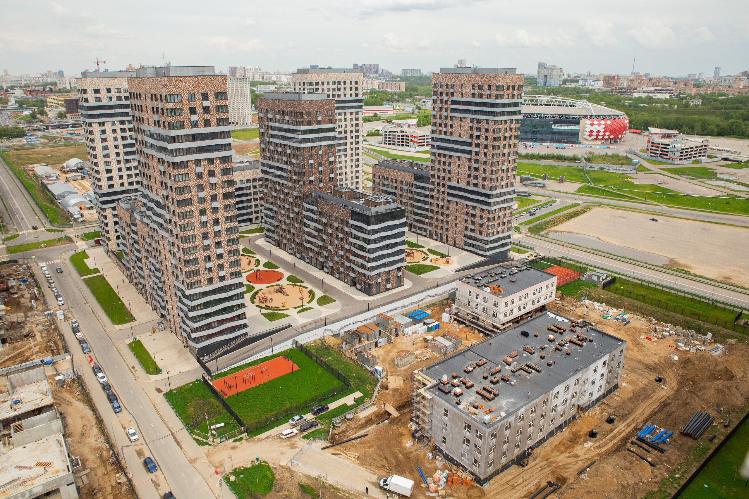 Этапы строительства. Рекламный коммерческий фотограф в Москве Владимир Лукьянов