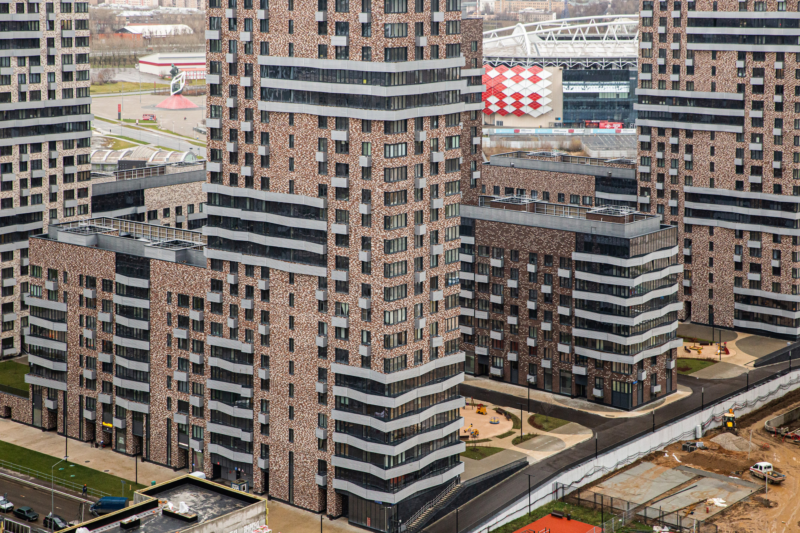 Этапы строительства. Рекламный коммерческий фотограф в Москве Владимир Лукьянов