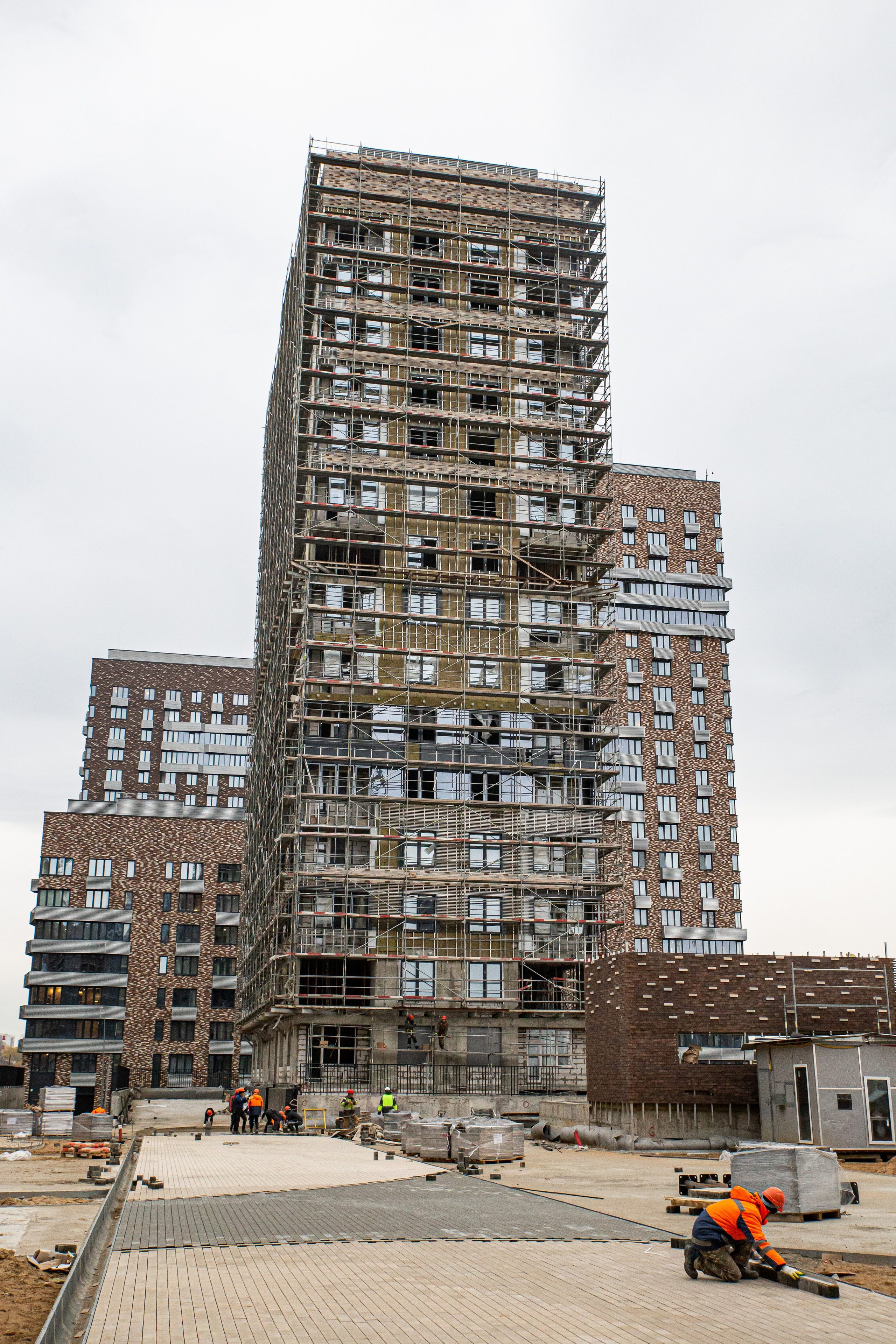 Этапы строительства. Рекламный коммерческий фотограф в Москве Владимир Лукьянов
