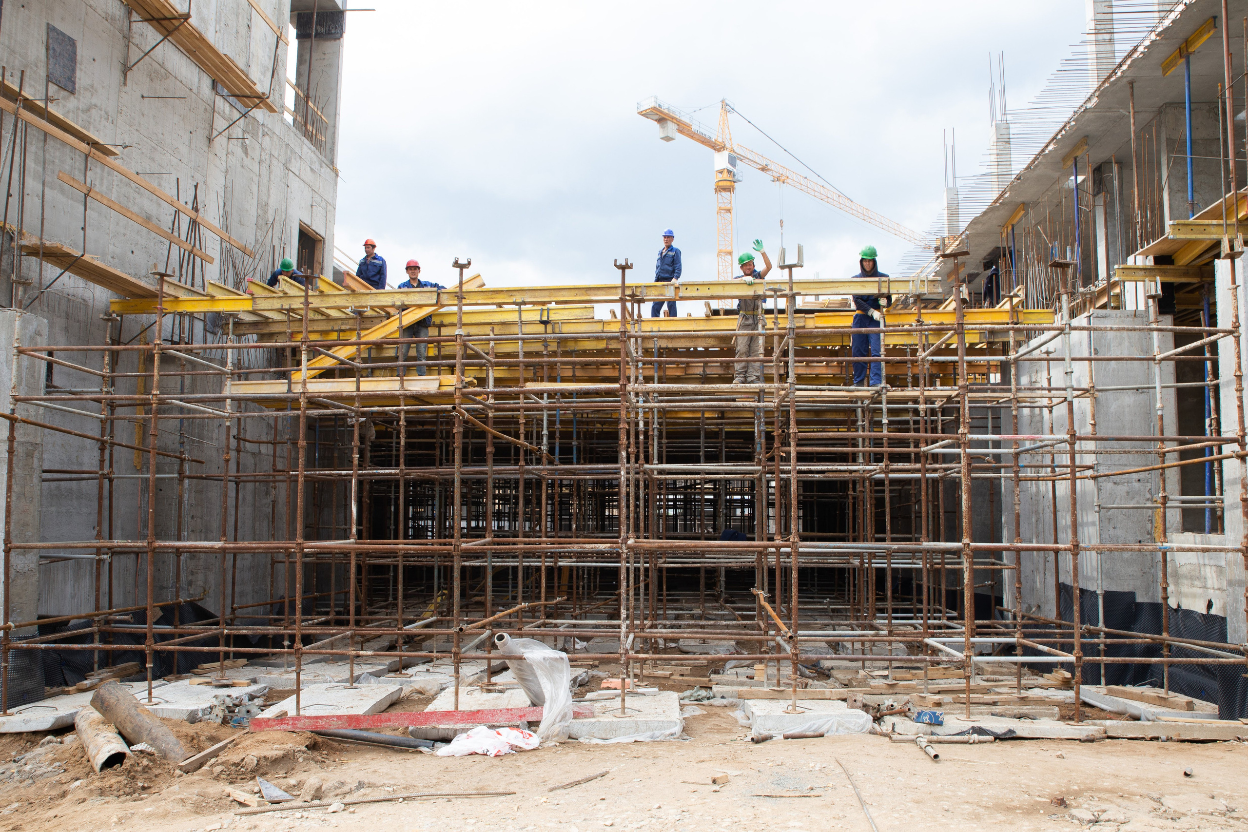 Этапы строительства. Рекламный коммерческий фотограф в Москве Владимир Лукьянов