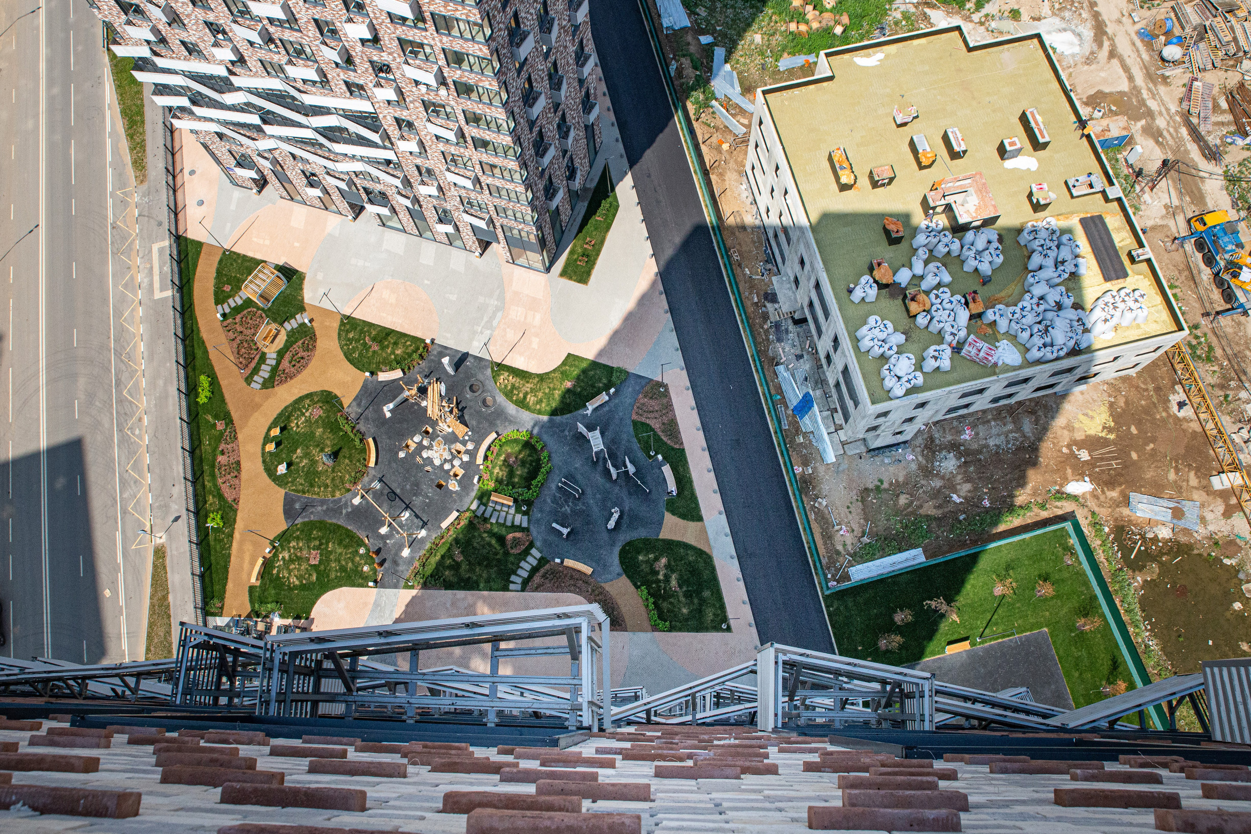 Этапы строительства. Рекламный коммерческий фотограф в Москве Владимир Лукьянов