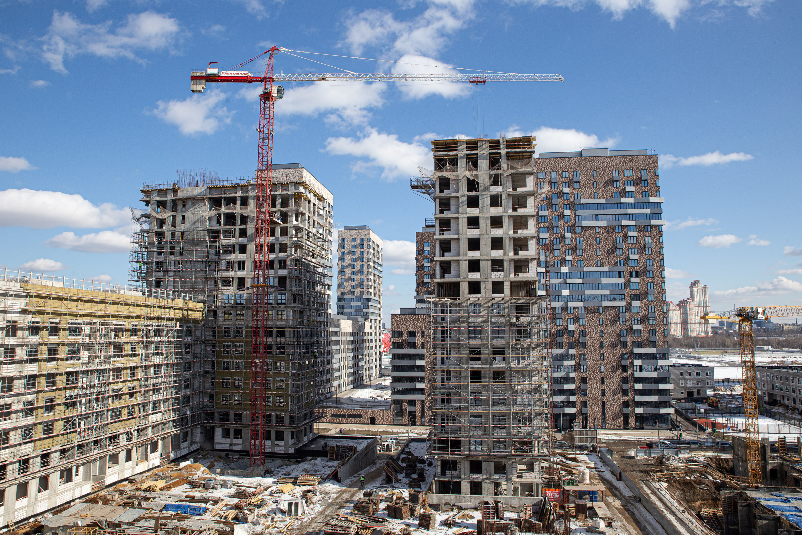 Этапы строительства. Рекламный коммерческий фотограф в Москве Владимир Лукьянов