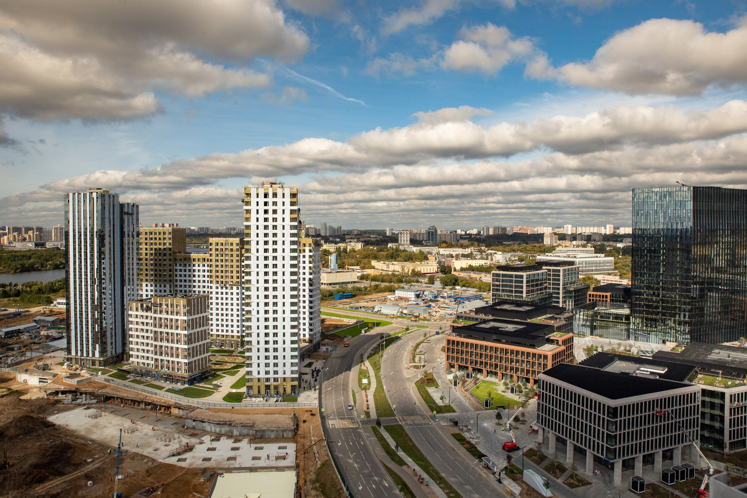 Этапы строительства. Рекламный коммерческий фотограф в Москве Владимир Лукьянов