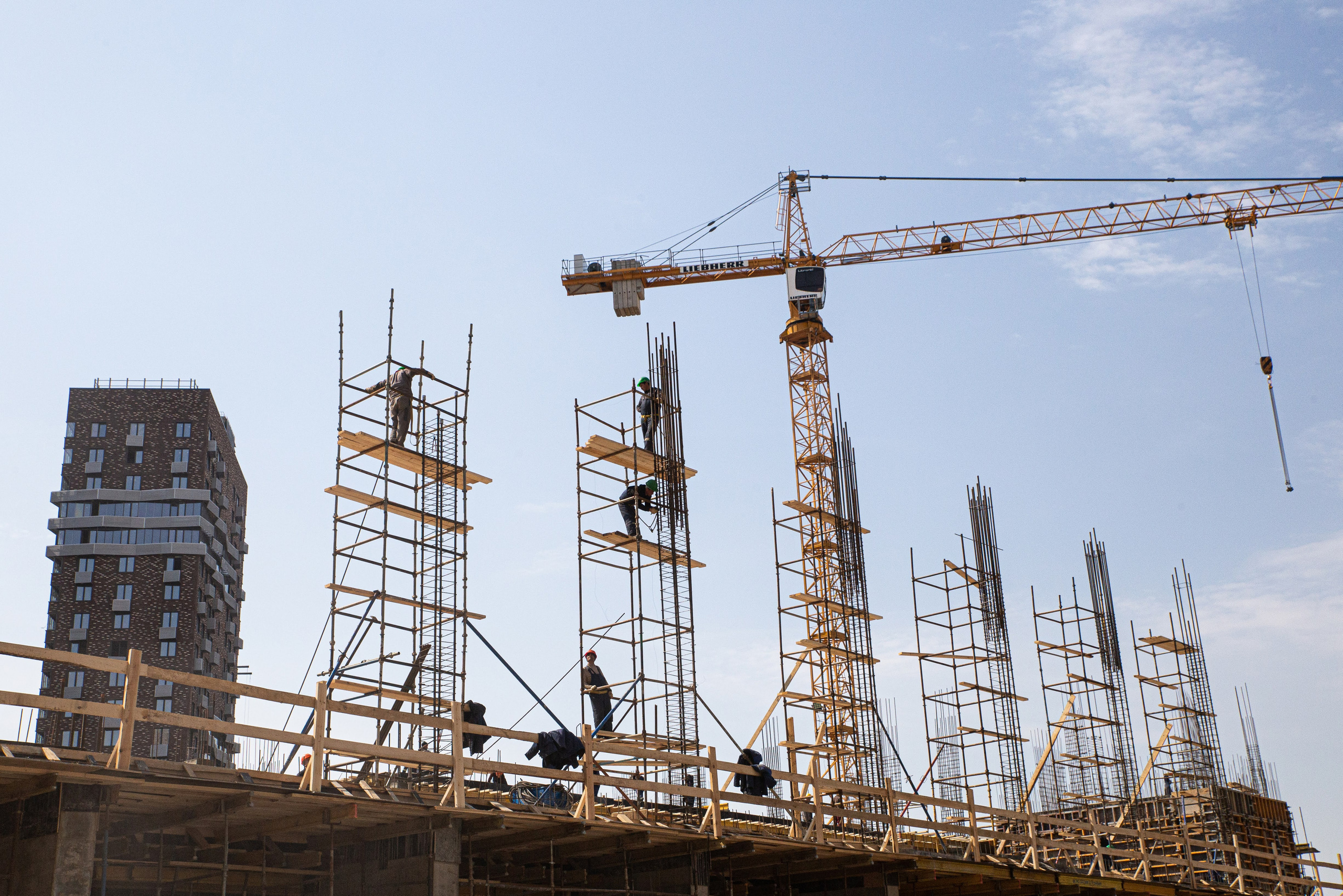 Этапы строительства. Рекламный коммерческий фотограф в Москве Владимир Лукьянов