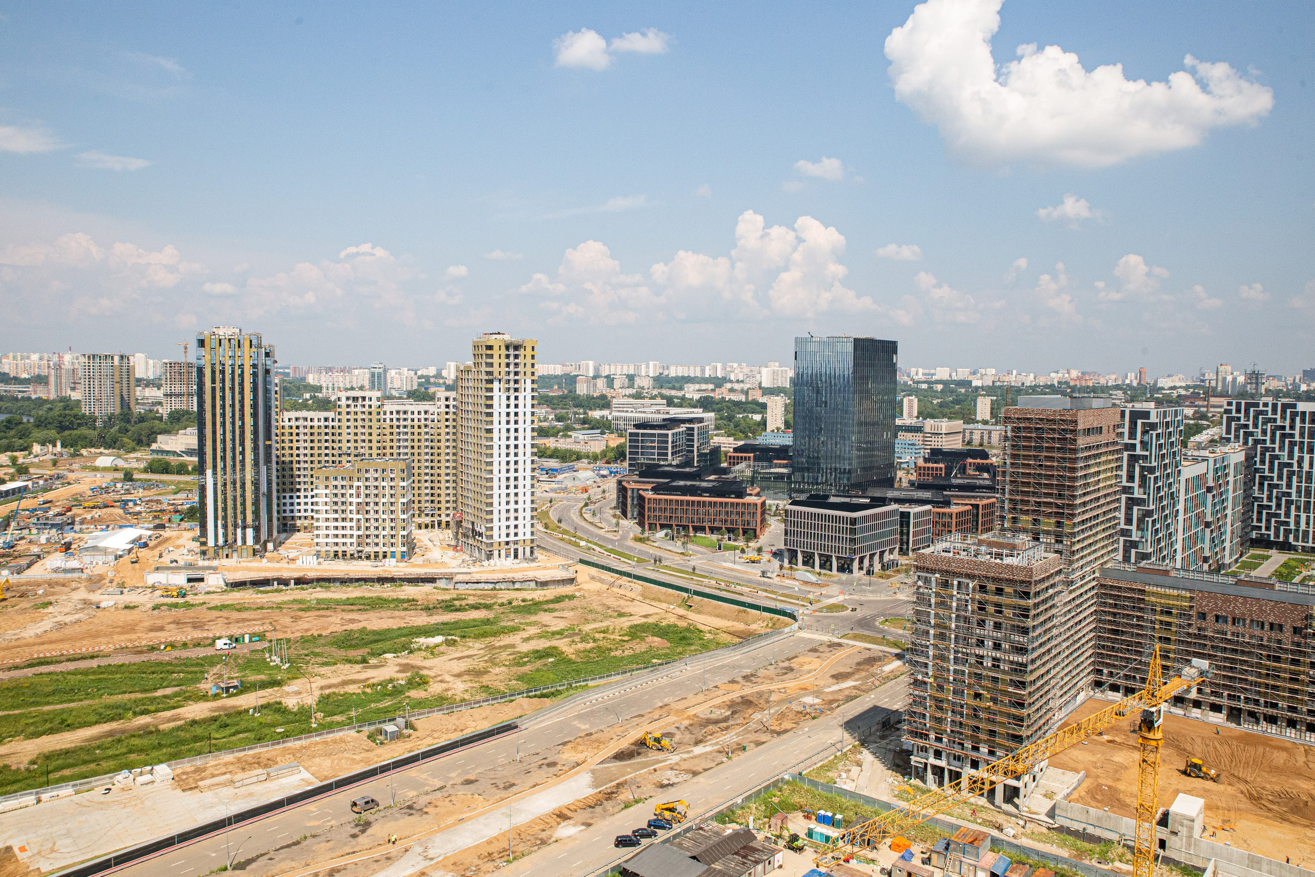Этапы строительства. Рекламный коммерческий фотограф в Москве Владимир Лукьянов