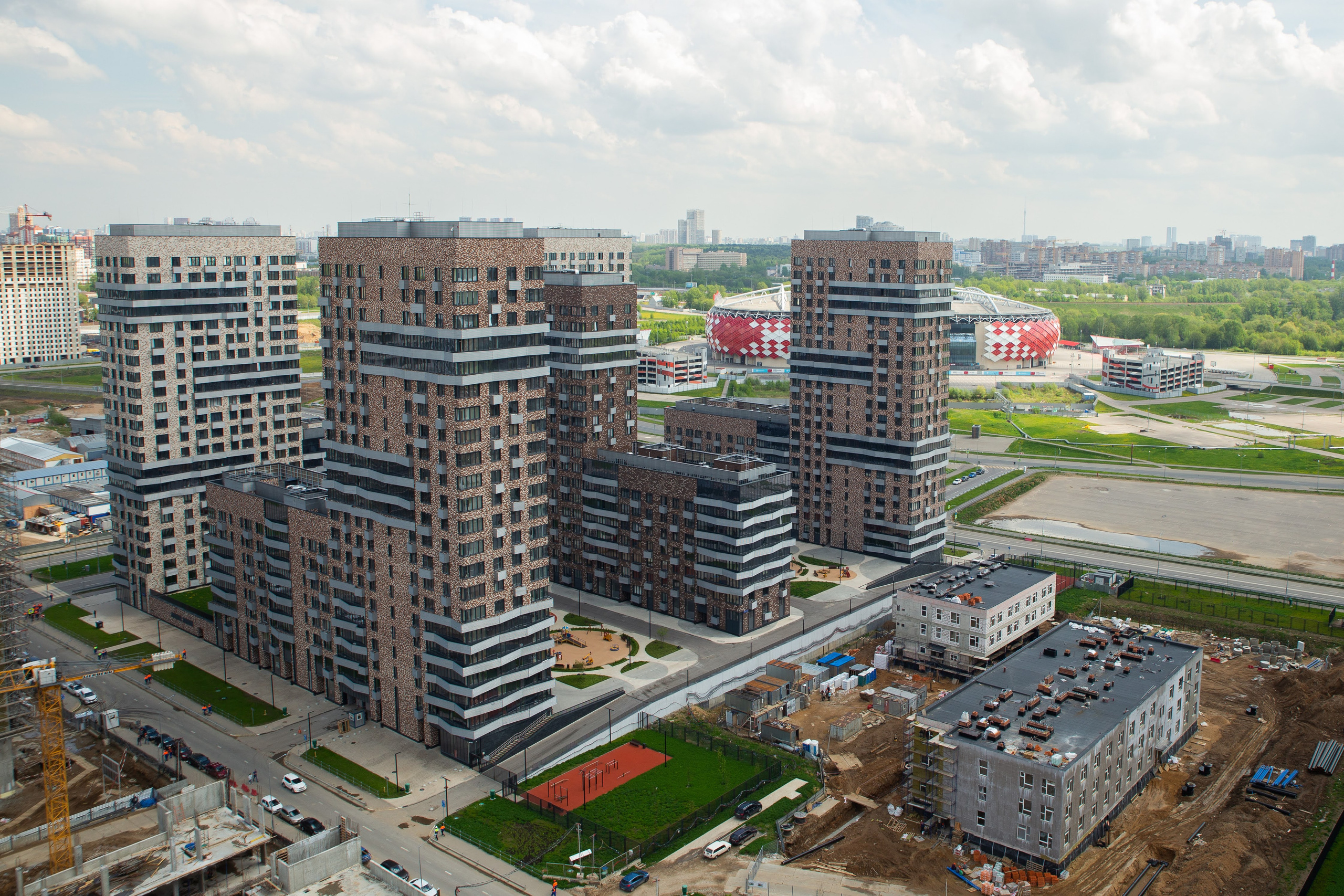 Этапы строительства. Рекламный коммерческий фотограф в Москве Владимир Лукьянов