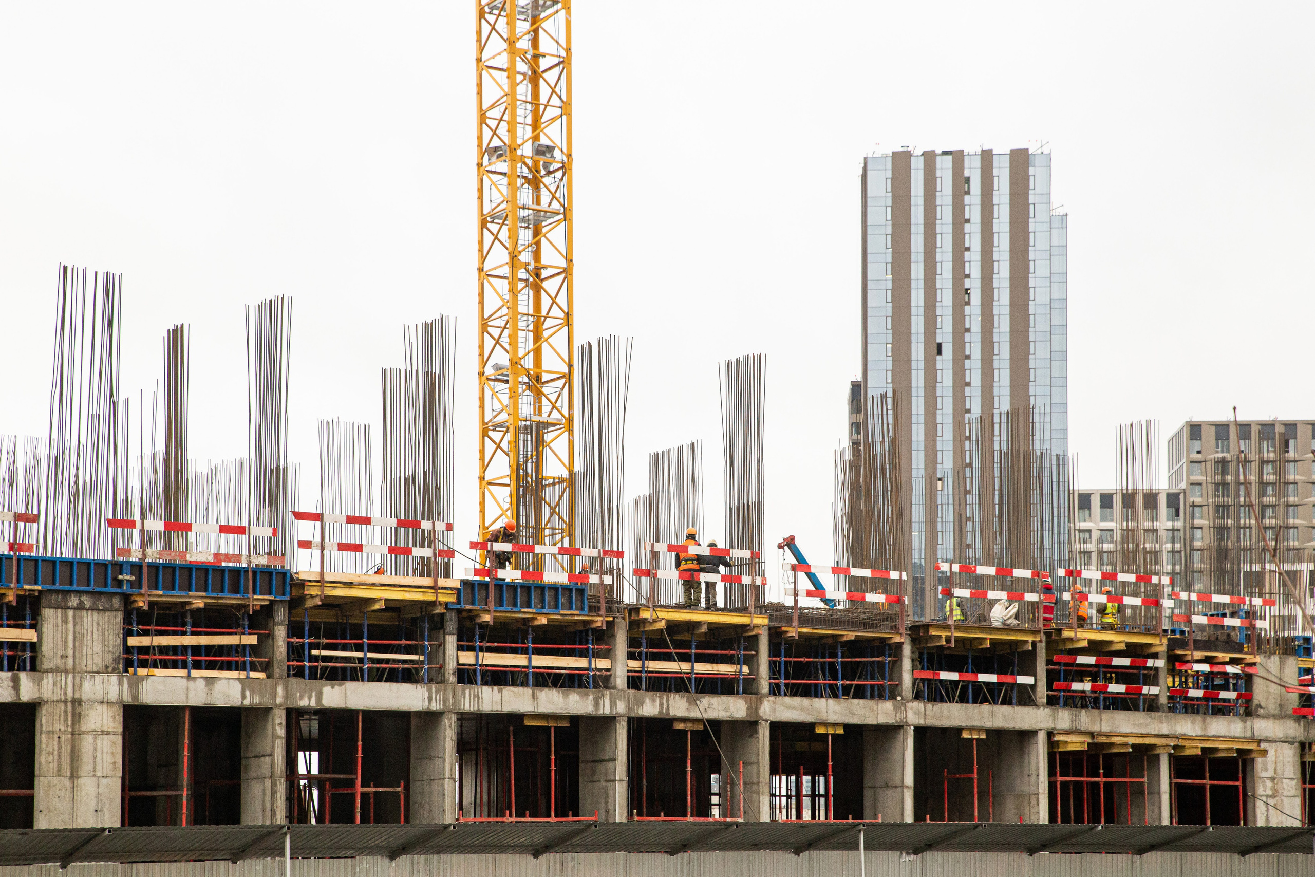 Этапы строительства. Рекламный коммерческий фотограф в Москве Владимир Лукьянов