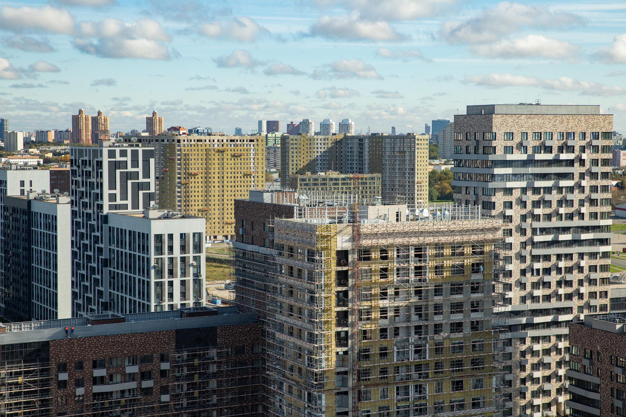 Этапы строительства. Рекламный коммерческий фотограф в Москве Владимир Лукьянов