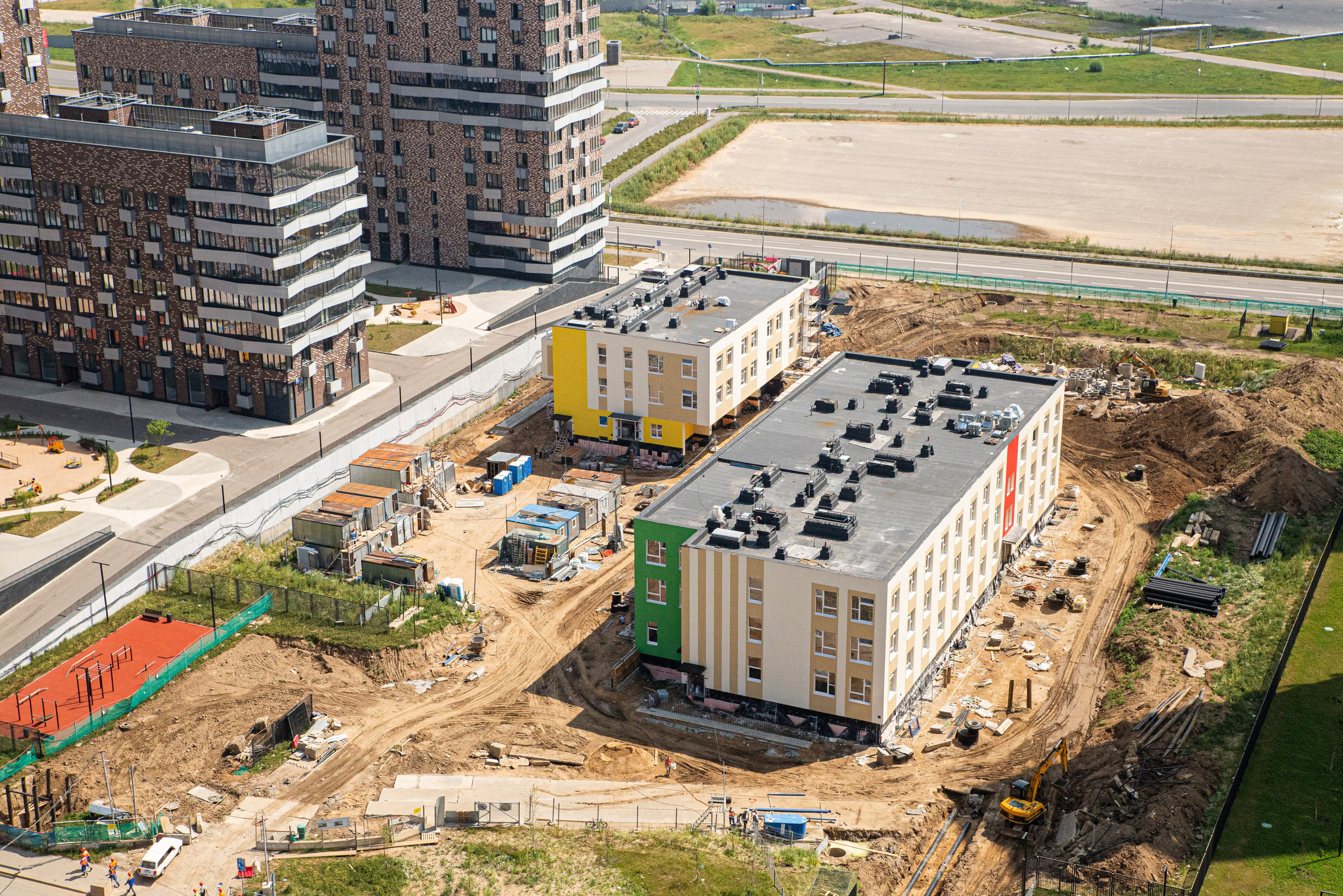 Этапы строительства. Рекламный коммерческий фотограф в Москве Владимир Лукьянов