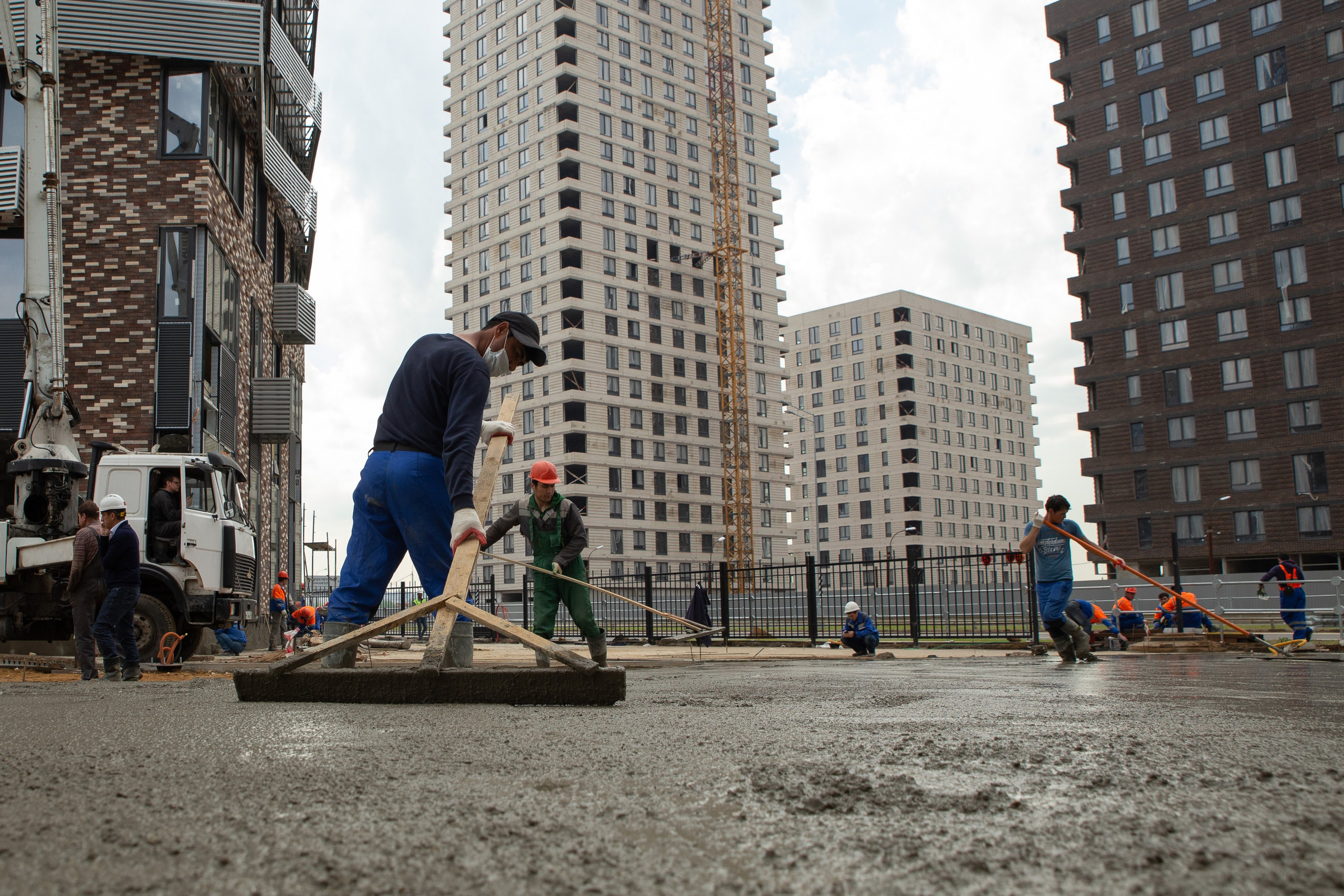 Этапы строительства. Рекламный коммерческий фотограф в Москве Владимир Лукьянов