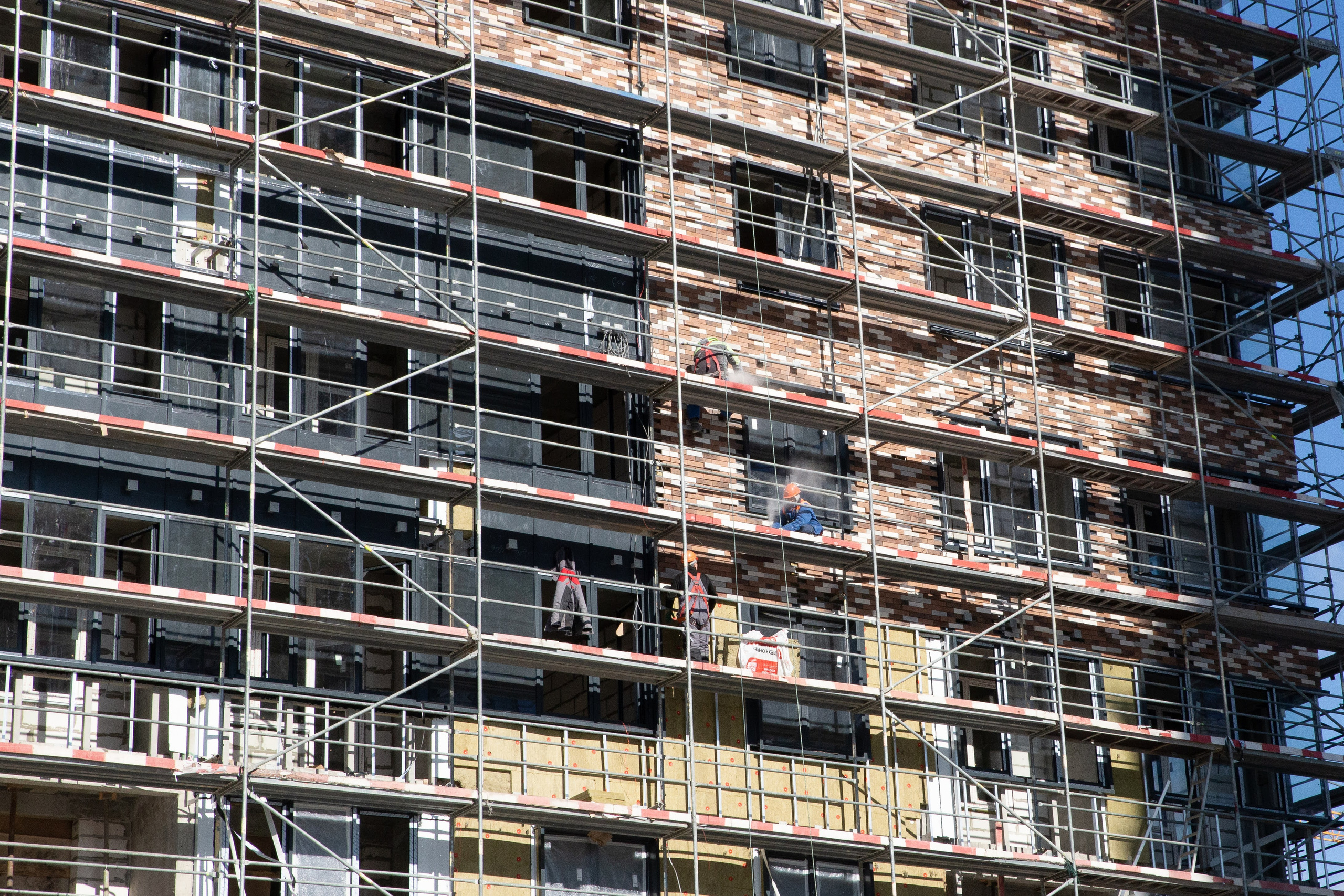 Этапы строительства. Рекламный коммерческий фотограф в Москве Владимир Лукьянов