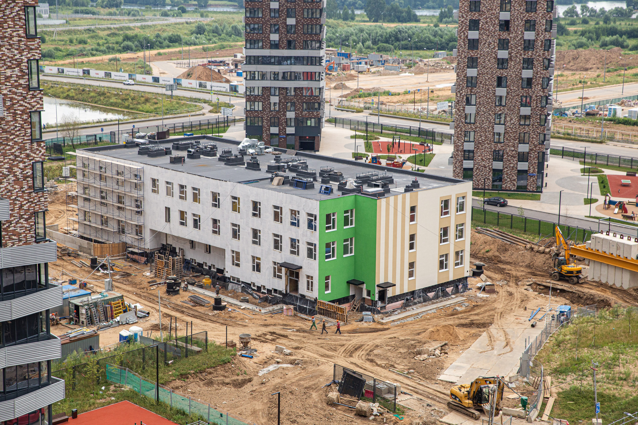 Этапы строительства. Рекламный коммерческий фотограф в Москве Владимир Лукьянов