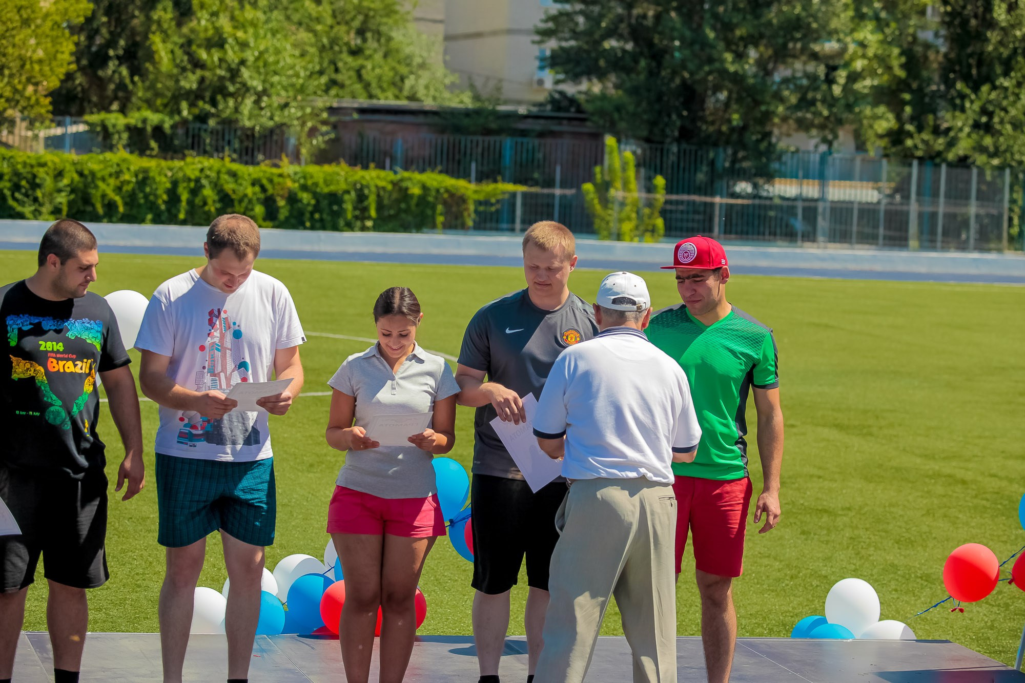 День Физкульт. Максим Матвийченко и Виктория Басова профессионалы своего дела