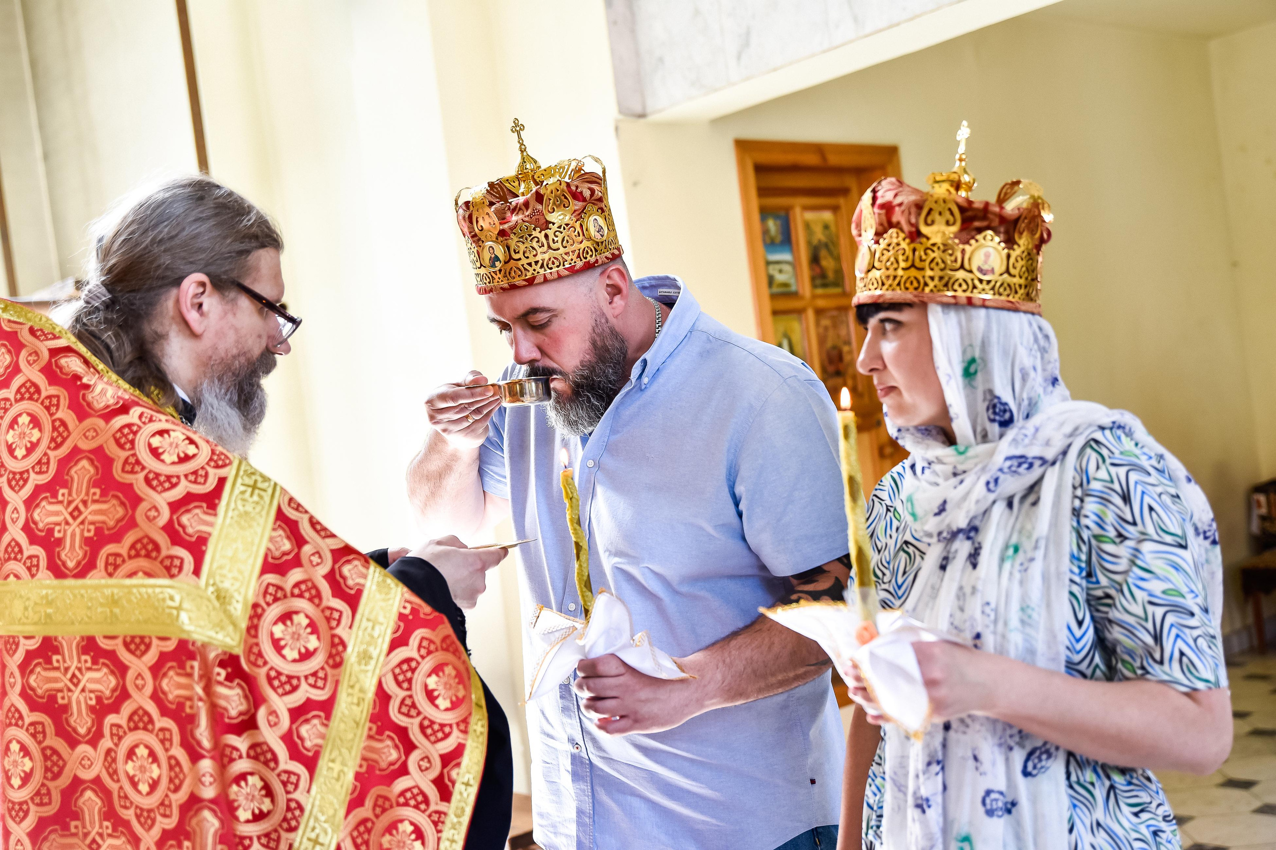 Венчание Константина и Екатерины