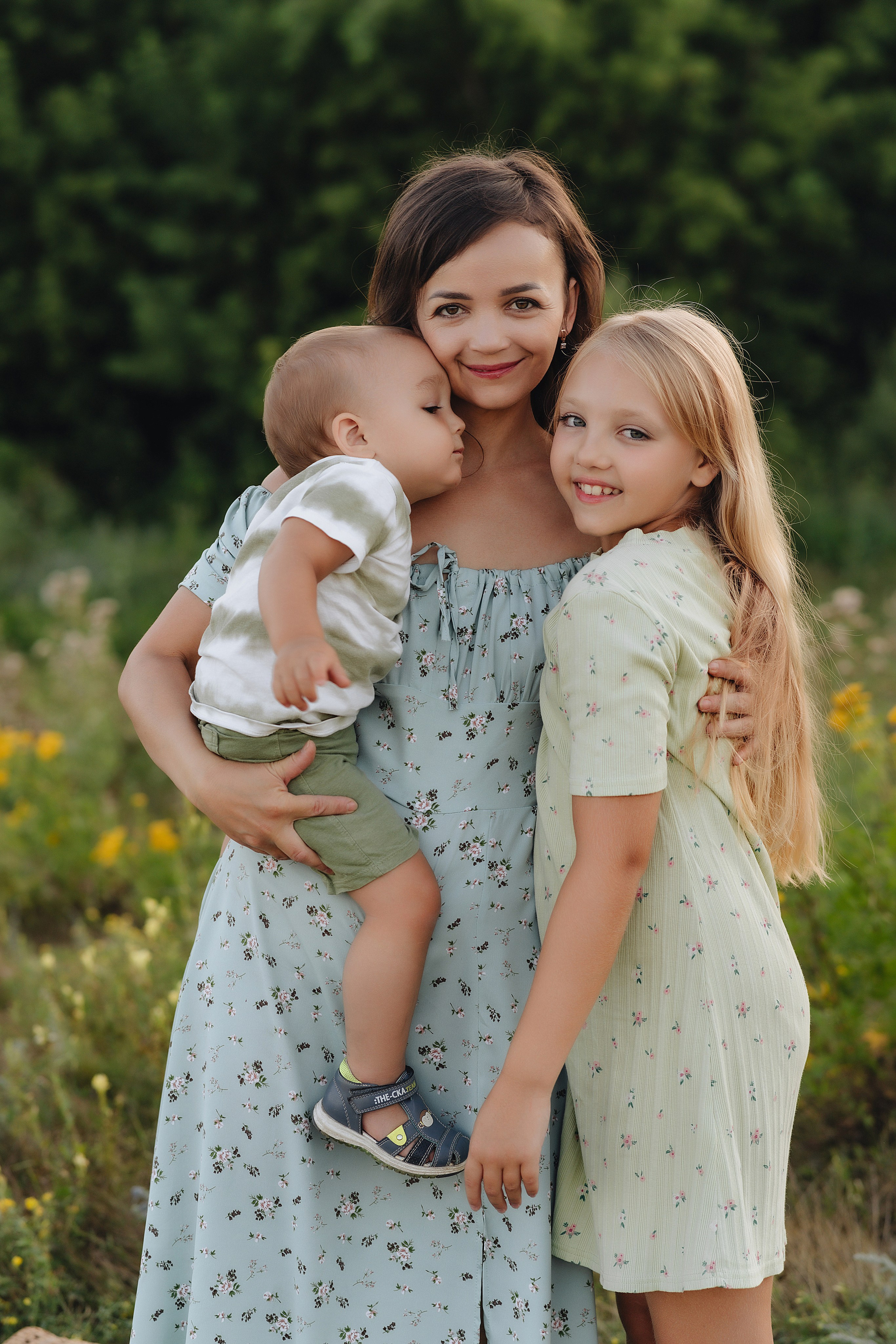 Семейная съемка на закате. Фотограф Карина Шмулёва. Воронеж и область