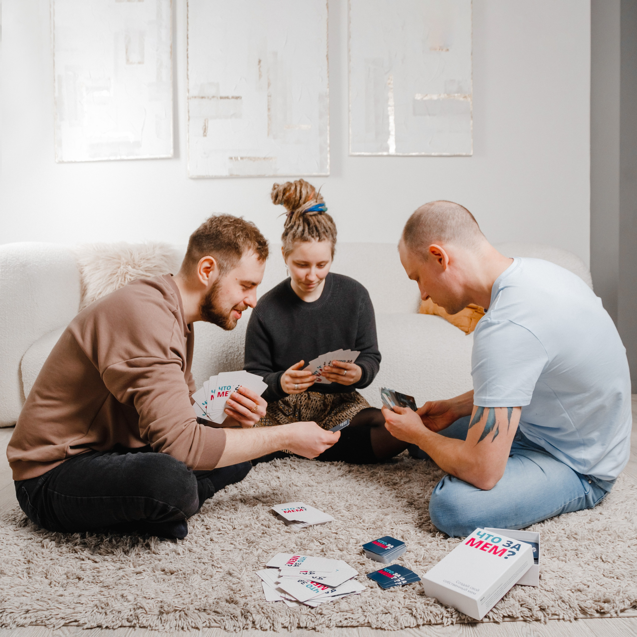 Карточная игра «Что За Мем». Коммерческий фотограф в Санкт-Петербурге (СПб) Екатерина Панчёха, Панчёшка