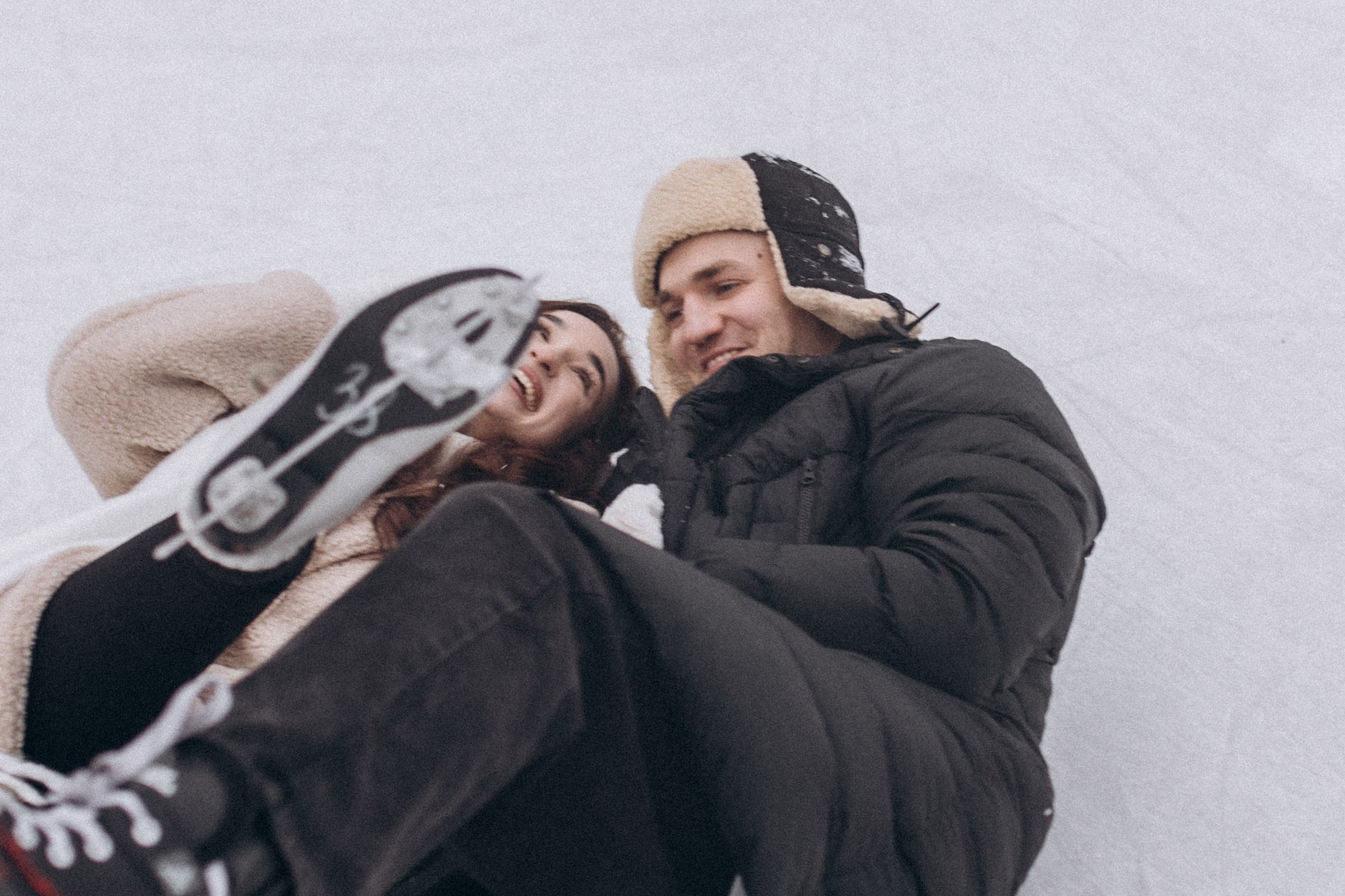 Зимняя история любви. Семейный фотограф lifestyle в Новосибирске Елена Шпилевая