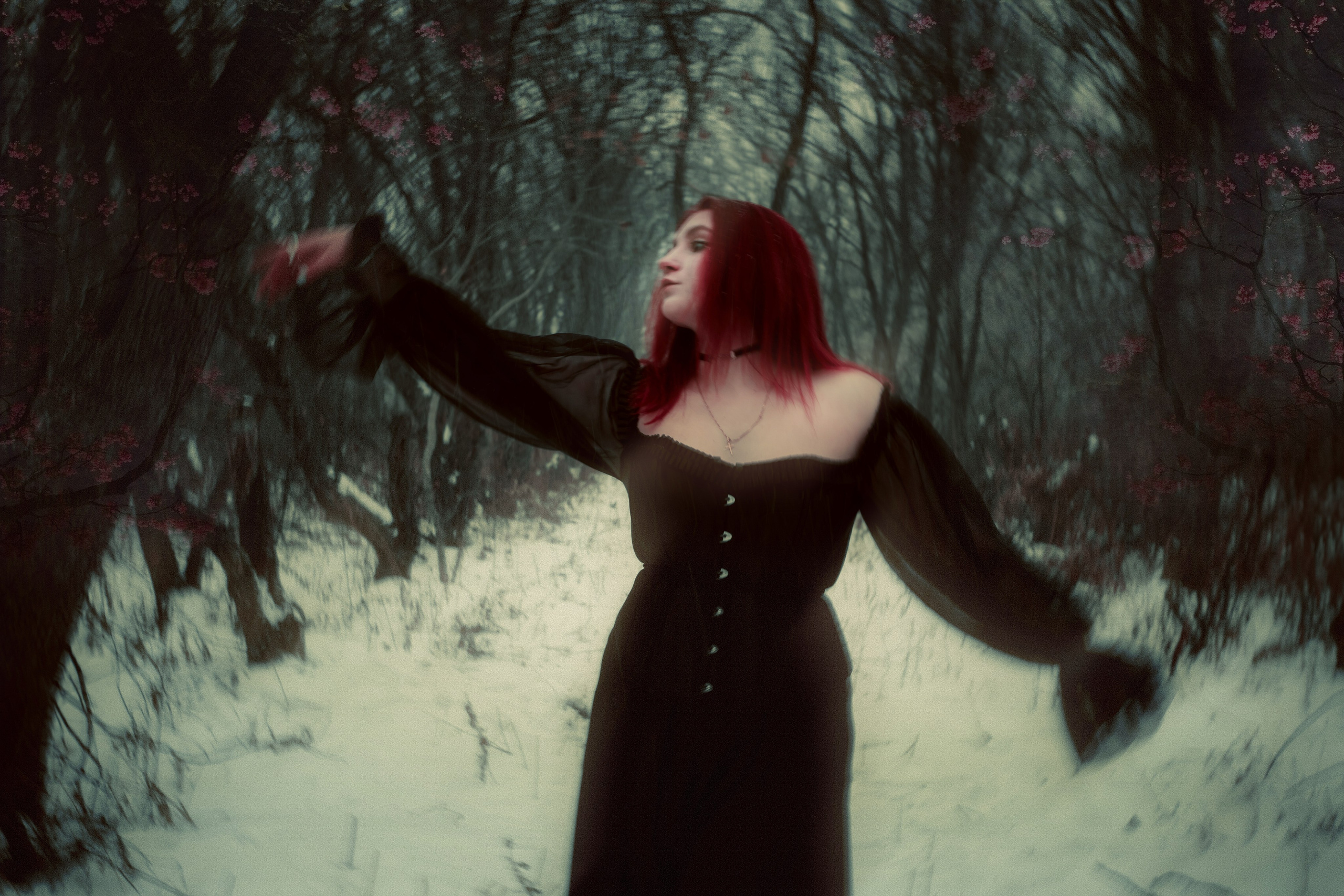Готическая прогулка. Darinishna Фэнтези-фотограф Хабаровск